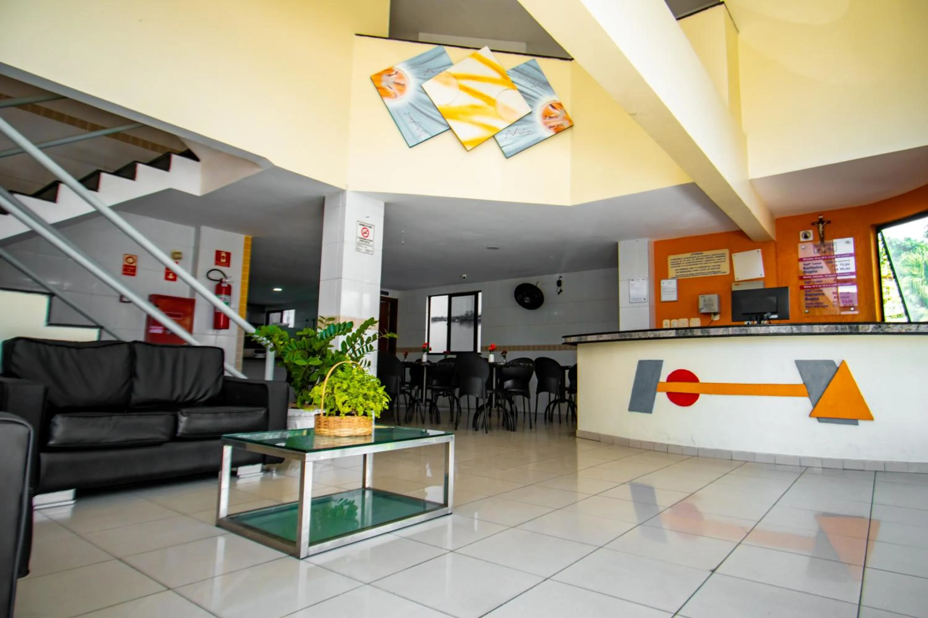 Lobby or reception in Hotel Piramide Pituba - Av Paulo VI
