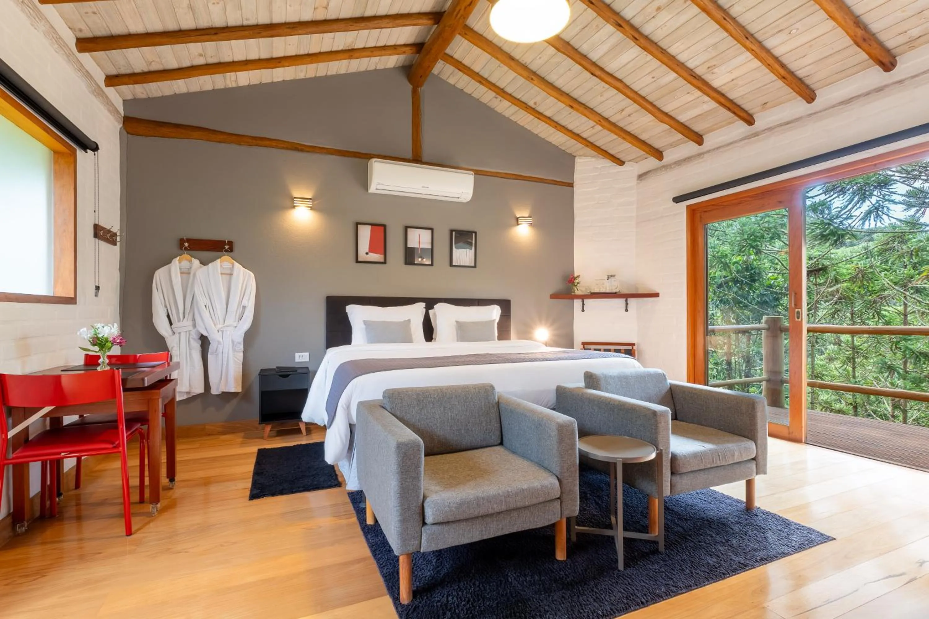 Bedroom, Bed in Pousada Casa Campestre