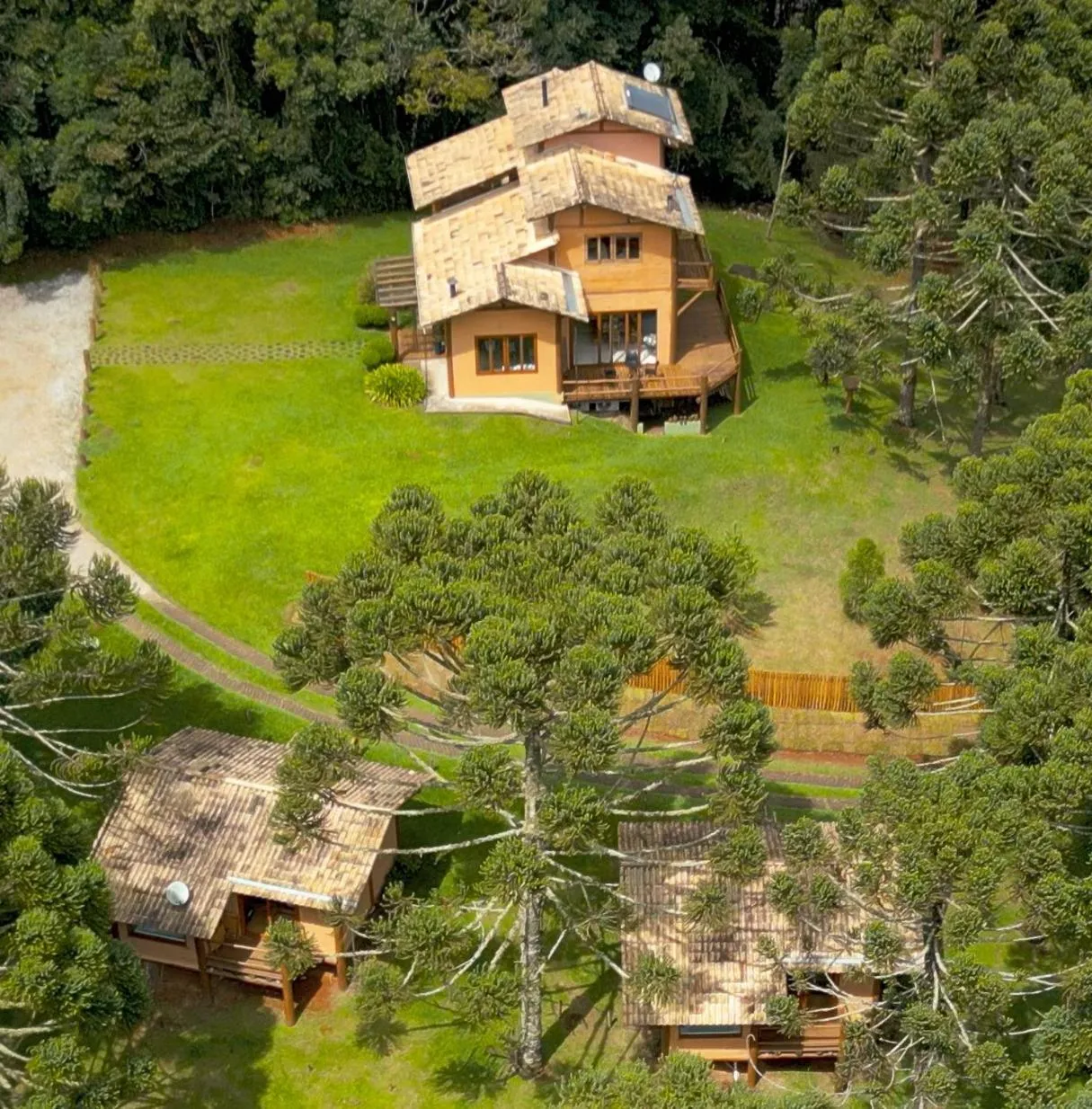 Property building in Pousada Casa Campestre