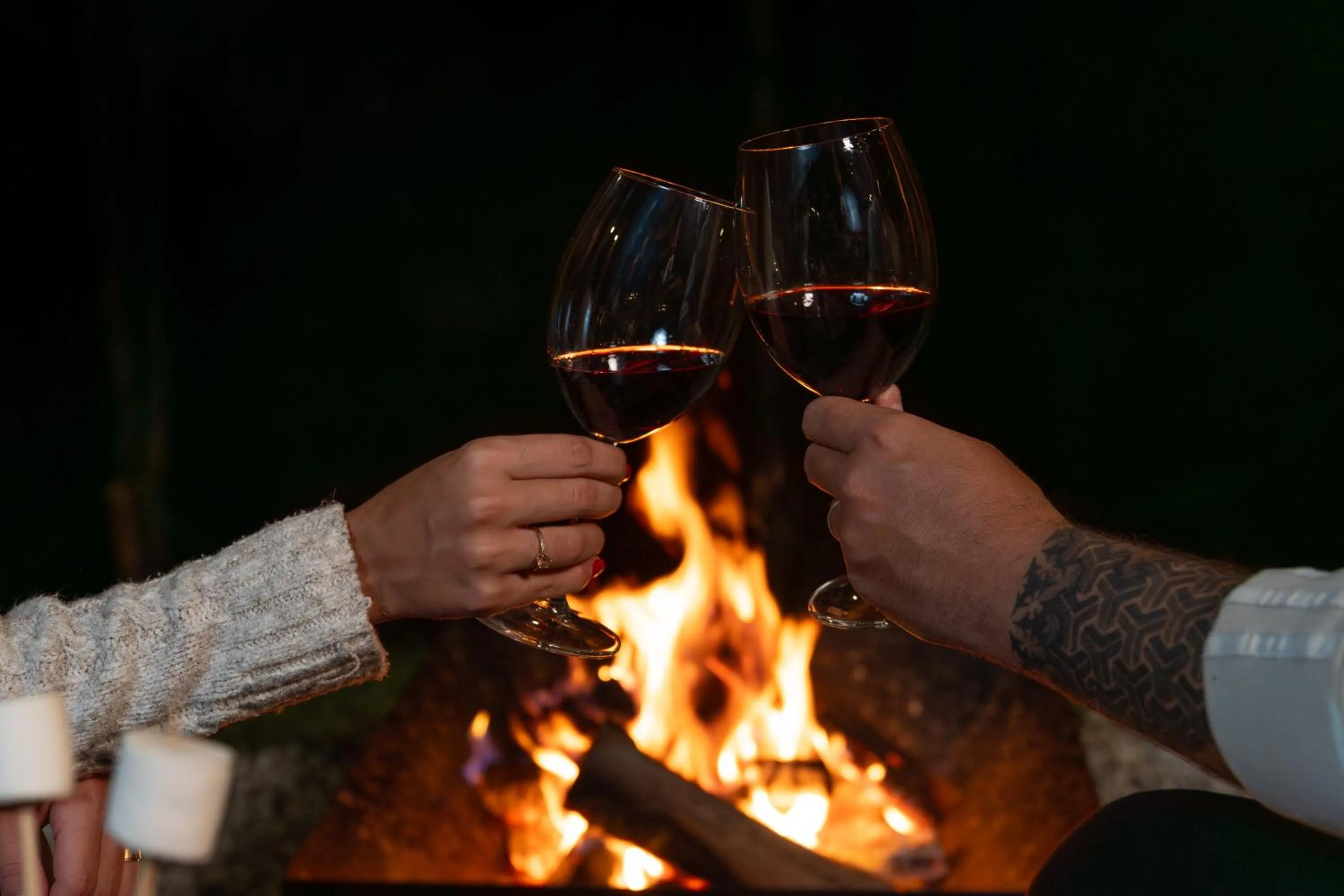 Evening entertainment in Pousada Casa Campestre