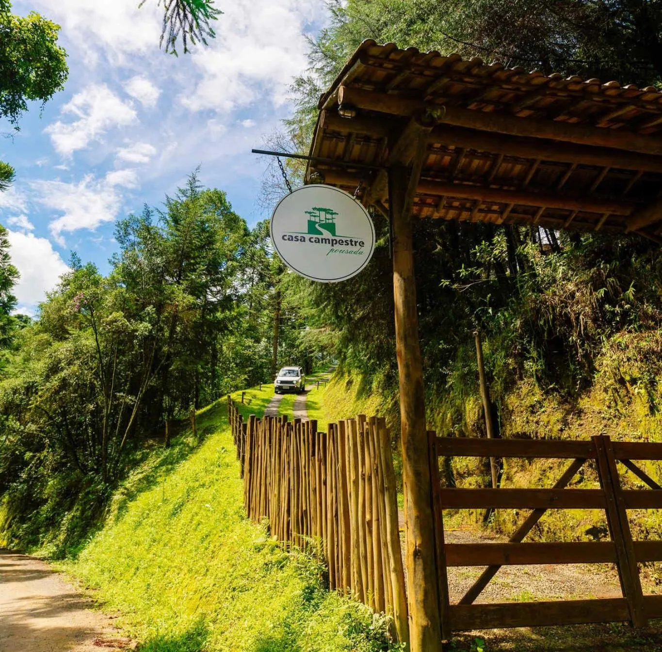 Facade/entrance in Pousada Casa Campestre