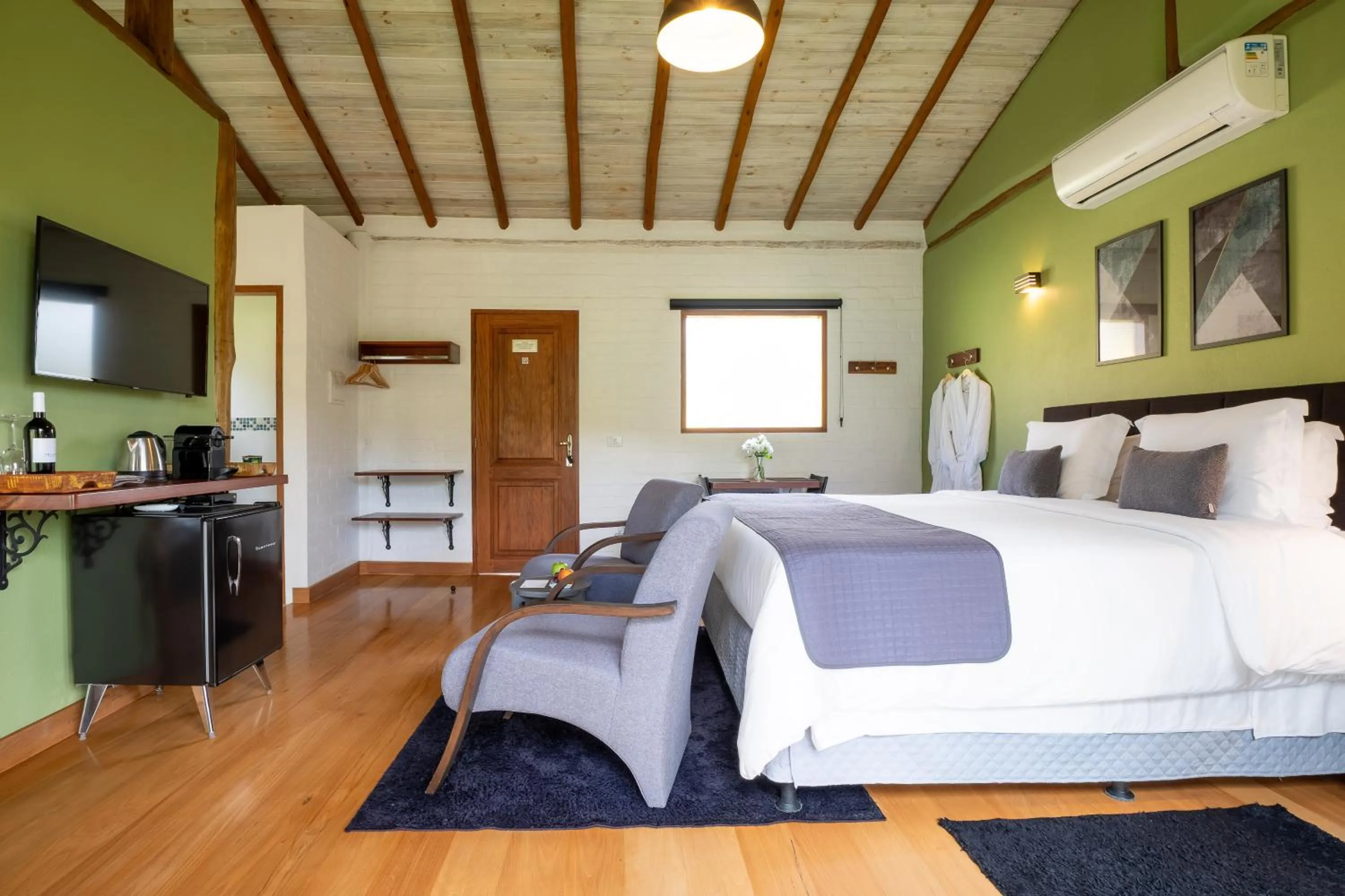 Bedroom in Pousada Casa Campestre