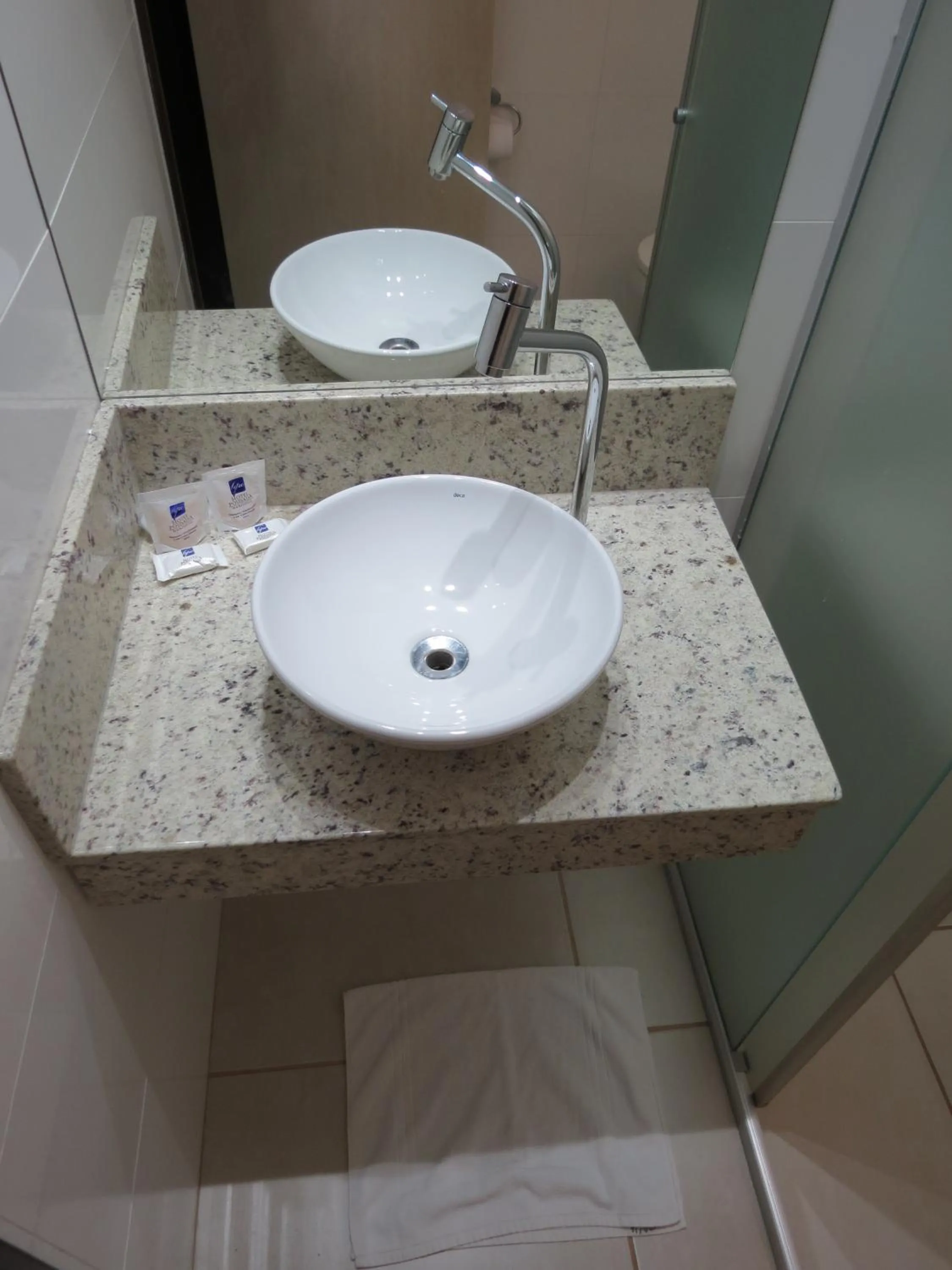 Bathroom in Hotel Pousada Ourinhos