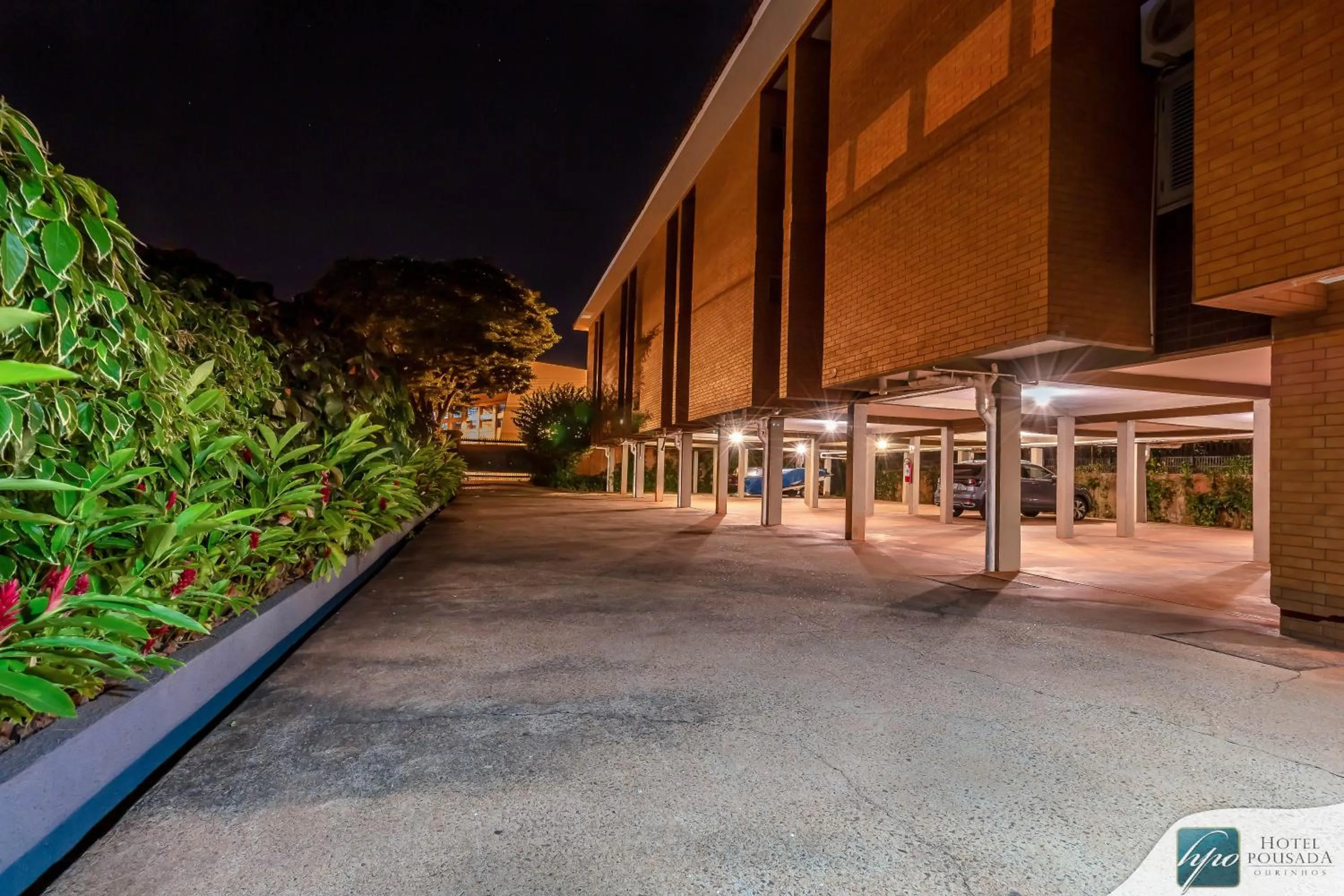 Garden in Hotel Pousada Ourinhos