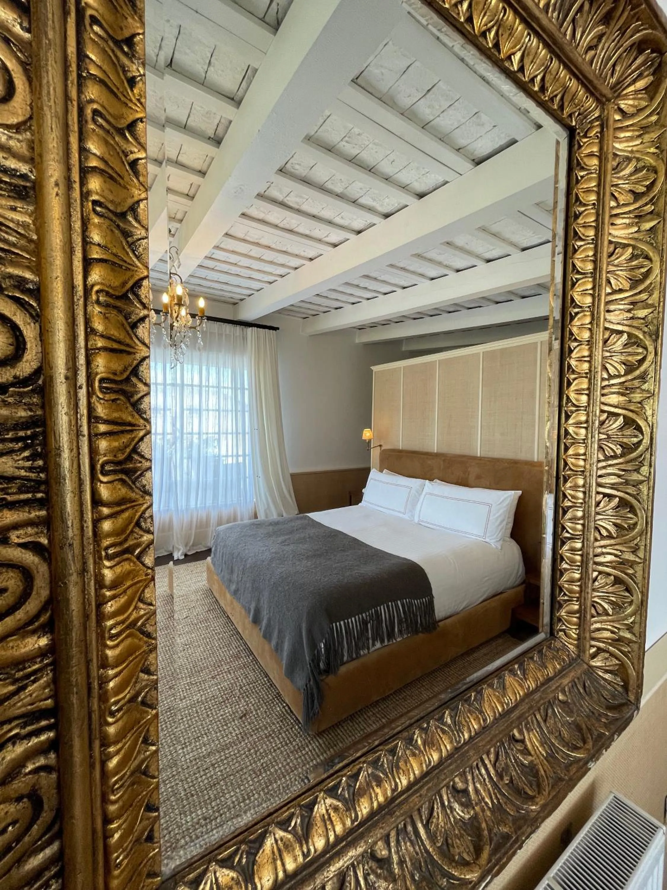 Bed in Narbona Wine Lodge