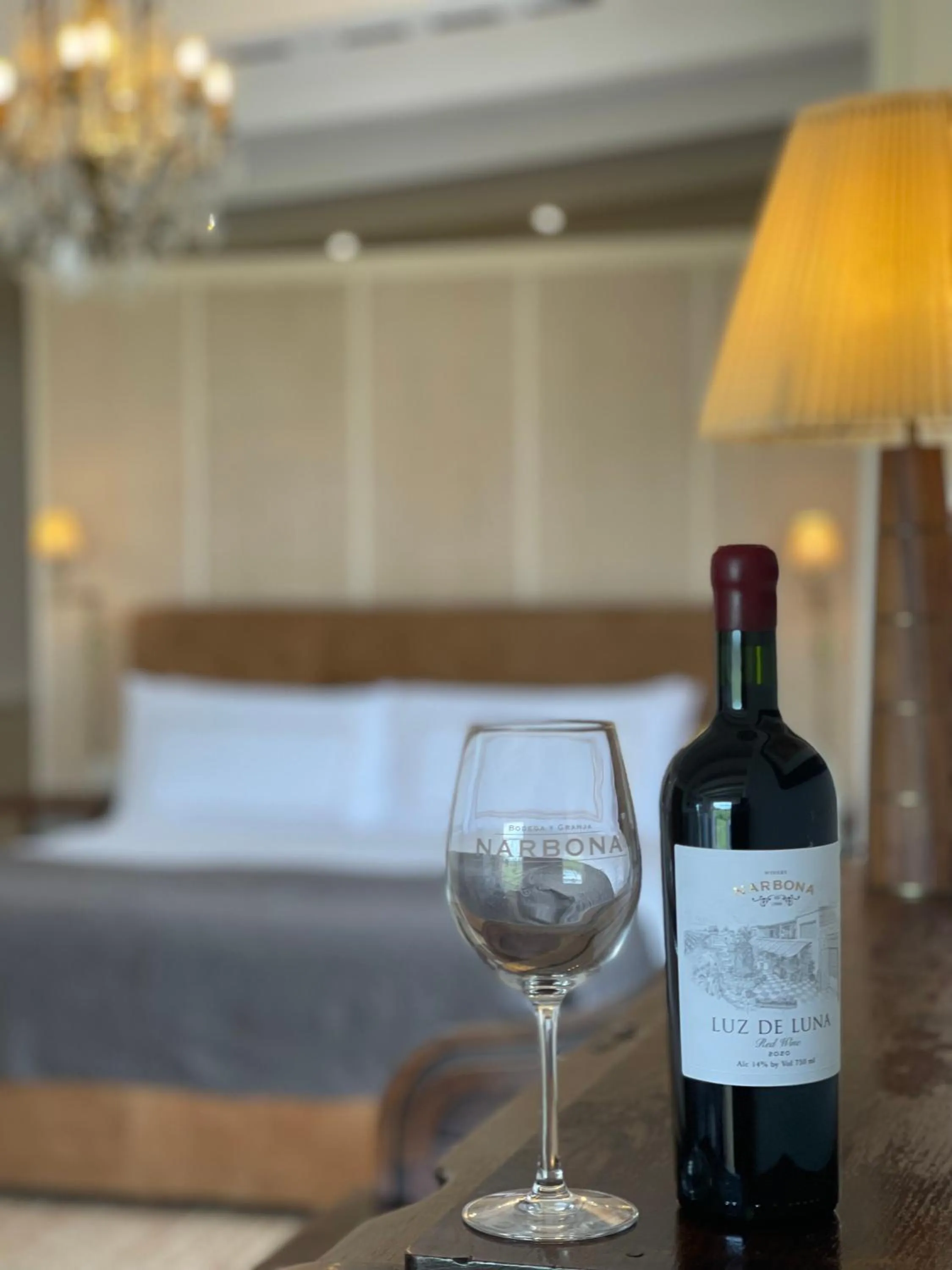 Bed in Narbona Wine Lodge