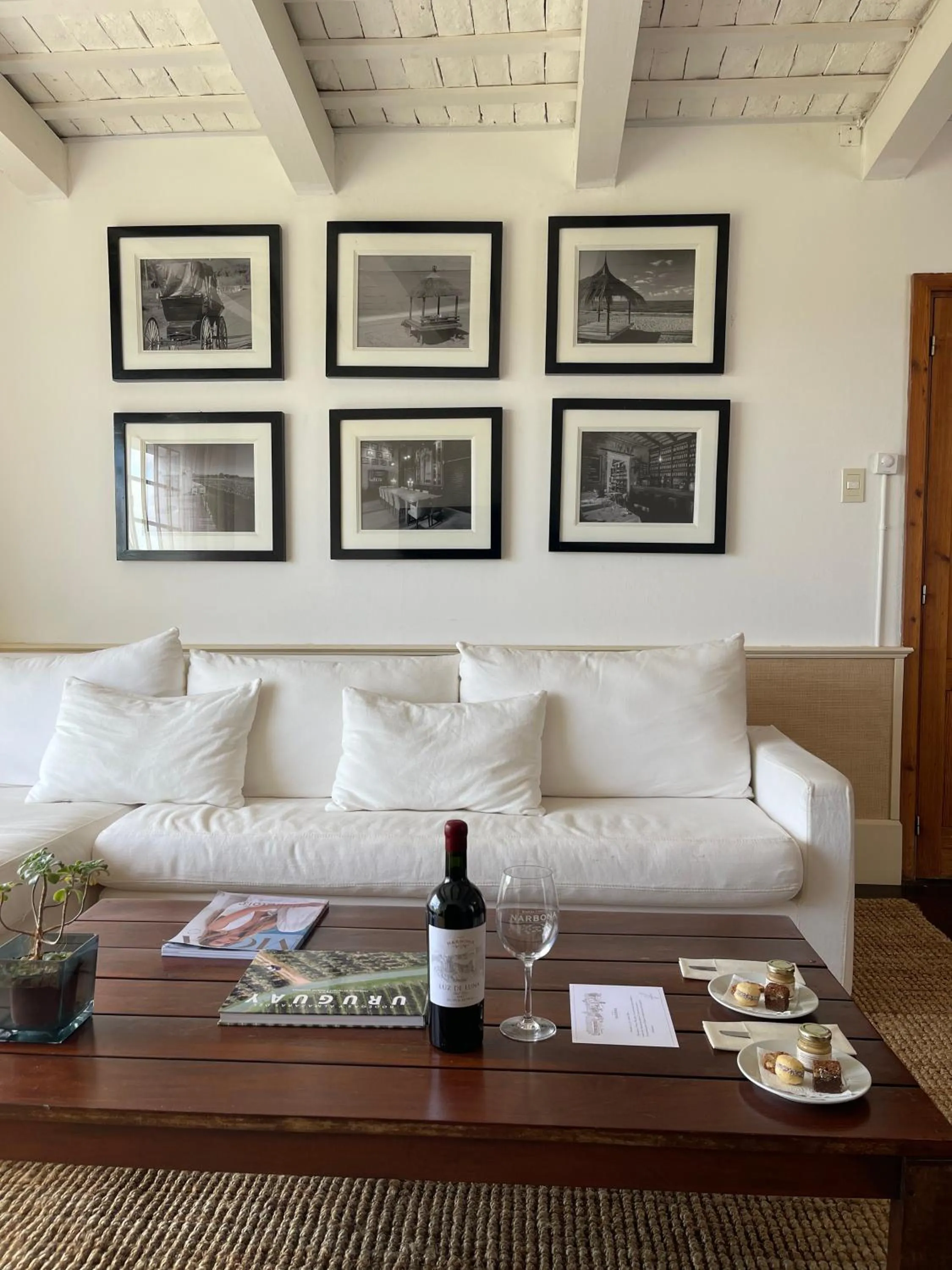 Living room in Narbona Wine Lodge
