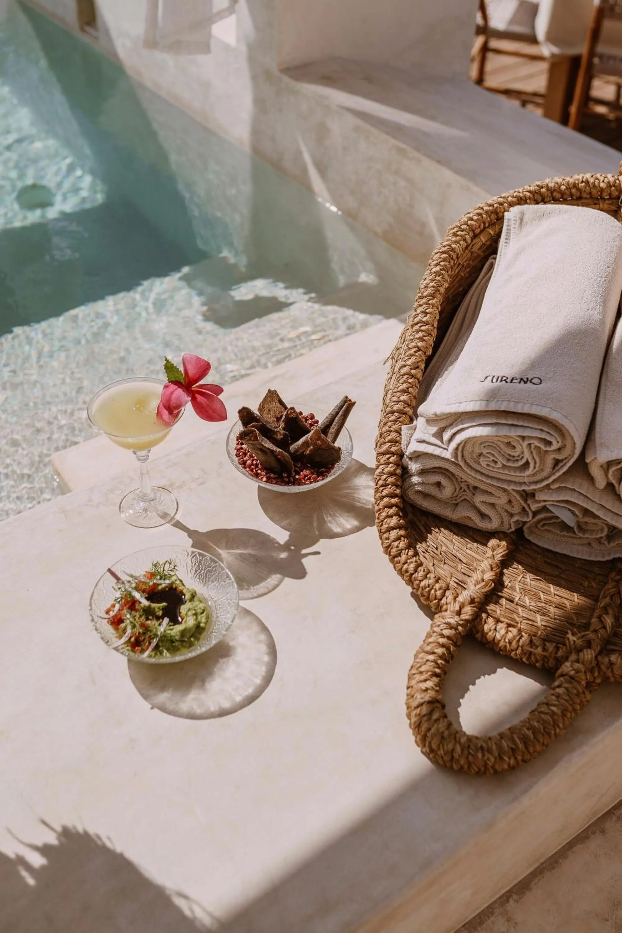 Swimming pool in Hotel Sureño Yucatan