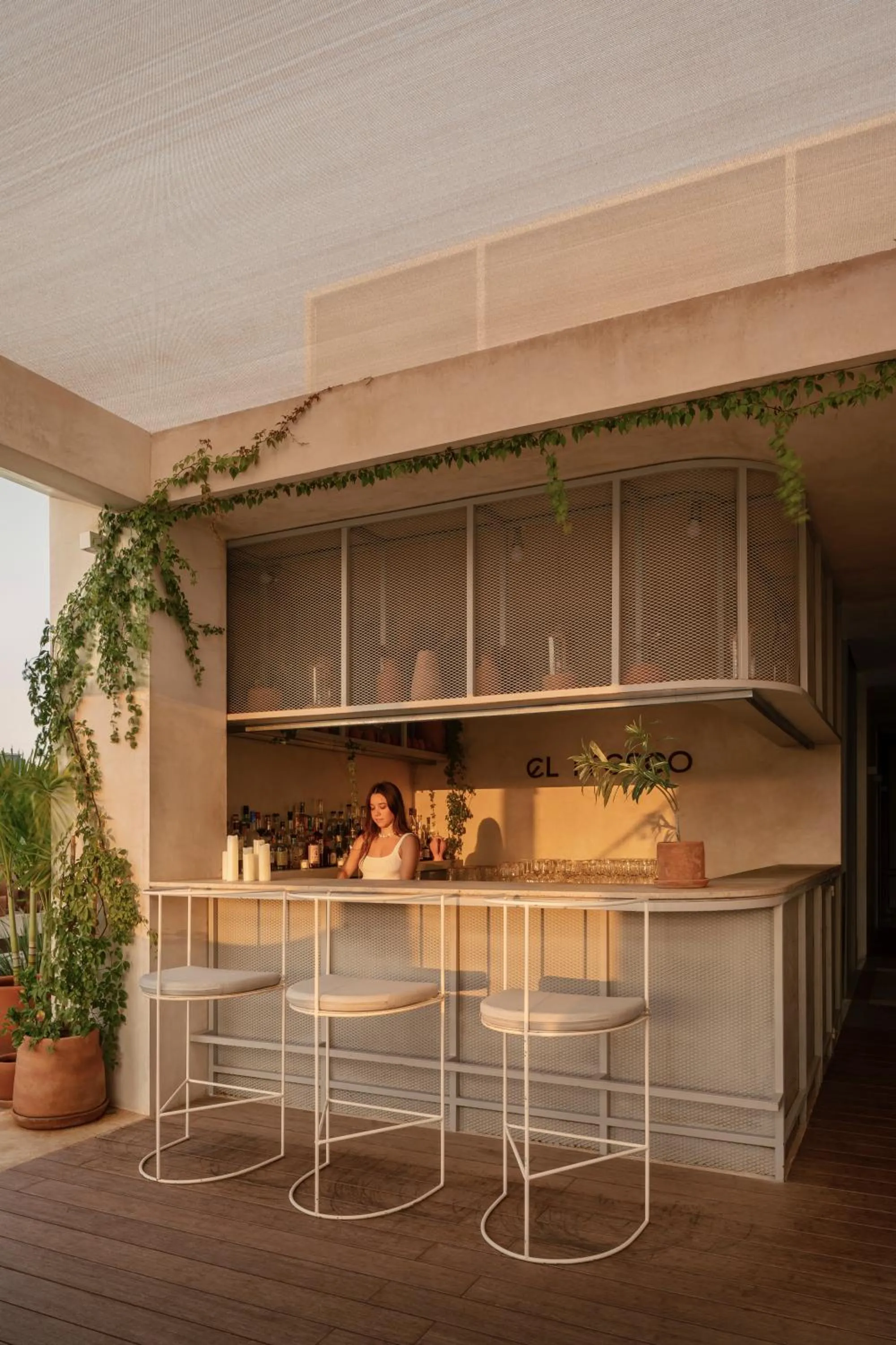 Swimming pool in Hotel Sureño Yucatan