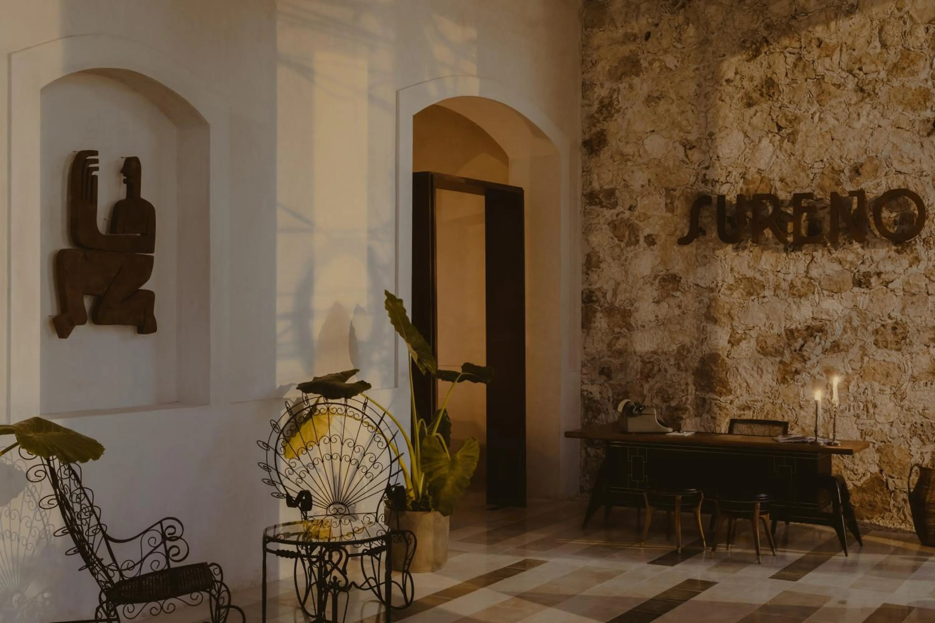 Lobby or reception in Hotel Sureño Yucatan