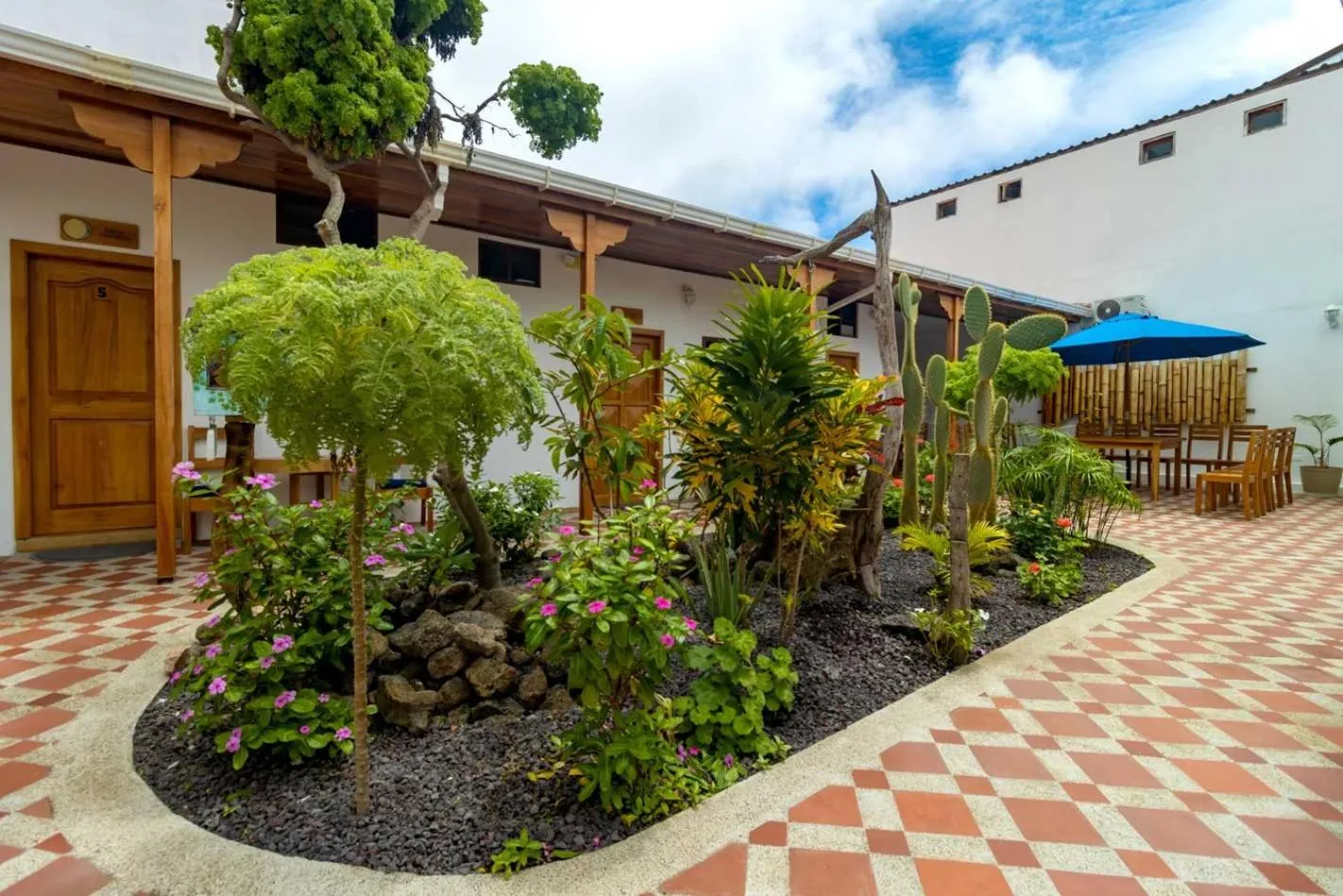 Garden in Plaza Luna Suites