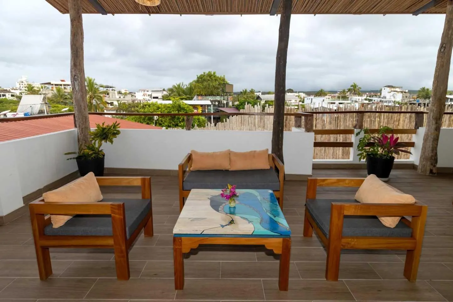 Balcony/Terrace in Plaza Luna Suites