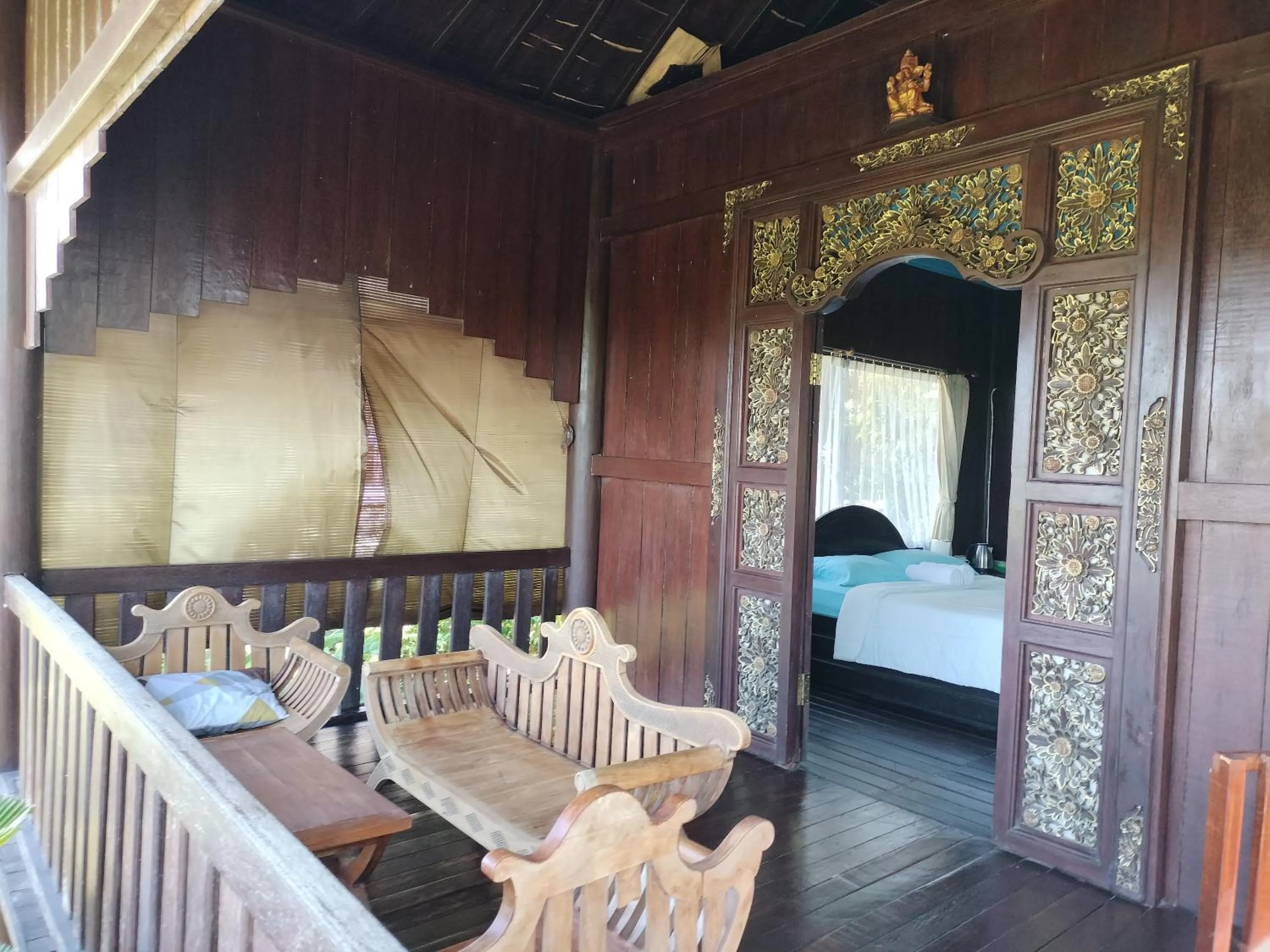 Balcony/Terrace, Bed in D'kailash Retreat