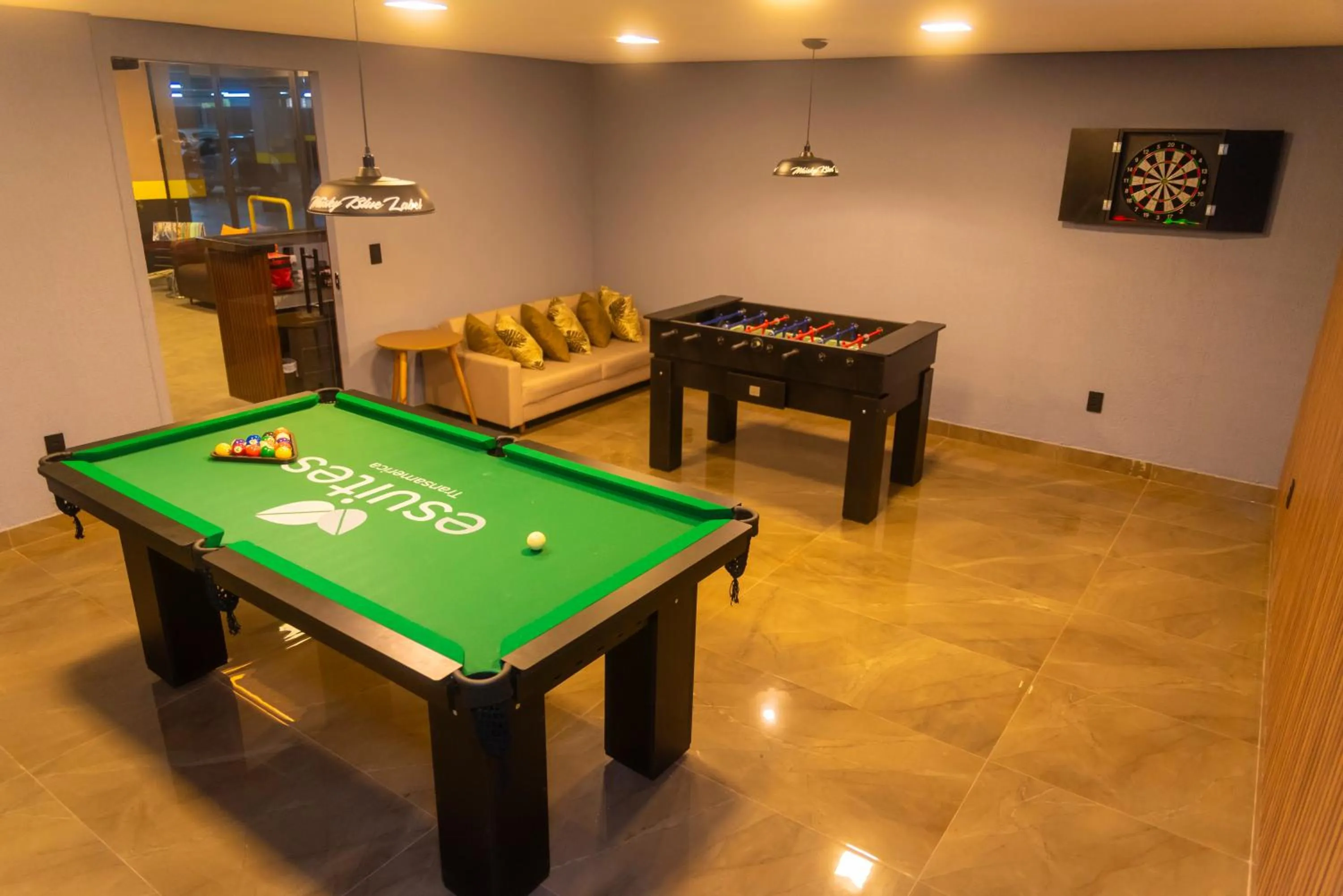 Billiard in eSuites Sorocaba