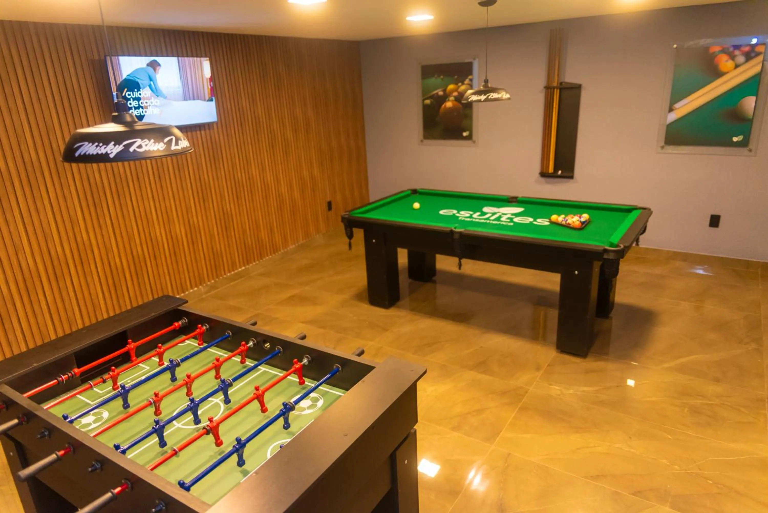 Billiard in eSuites Sorocaba
