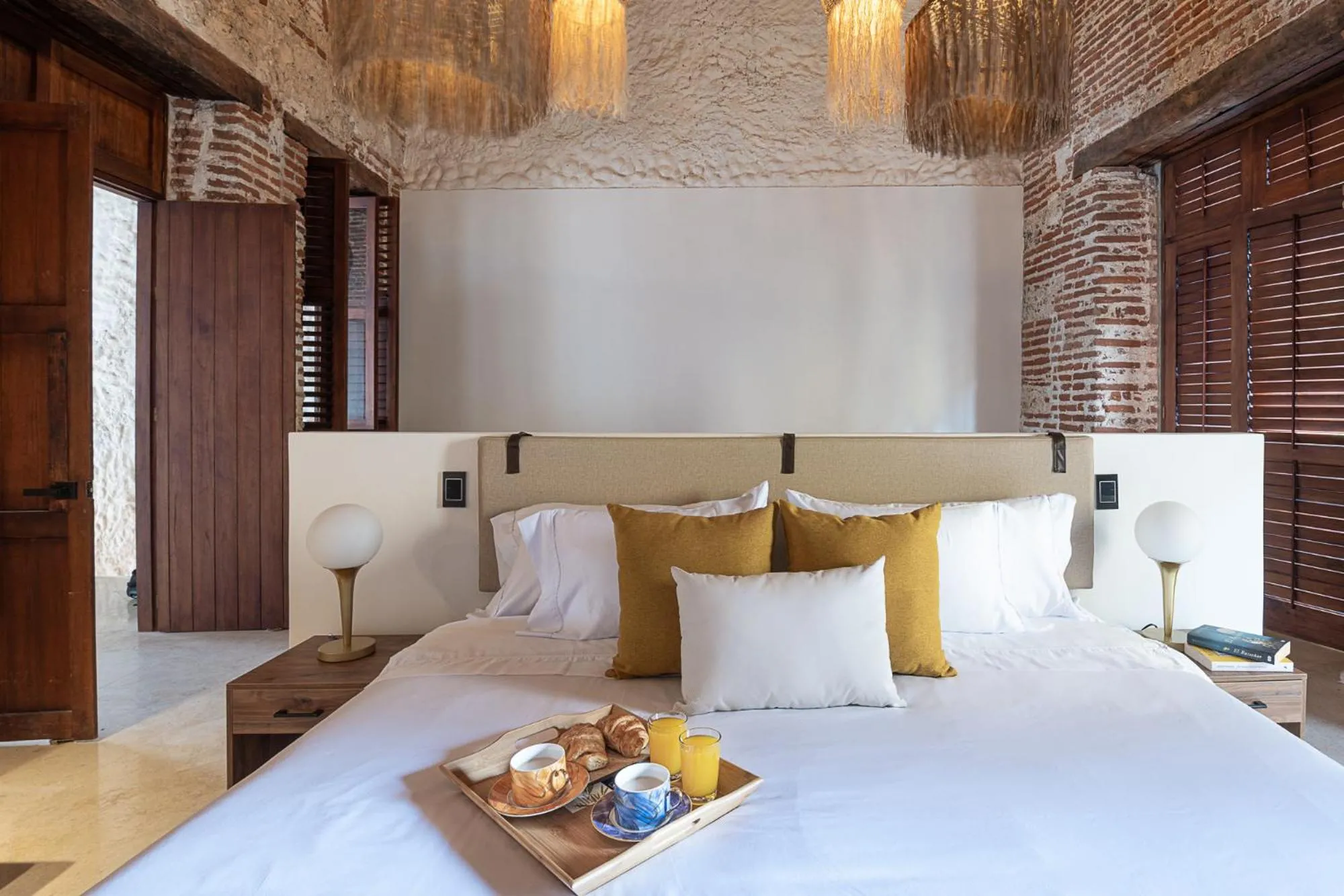 Bed in Hotel Voilá Getsemaní