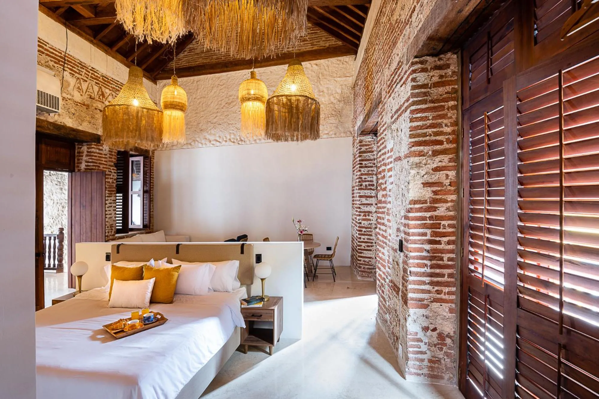 Photo of the whole room, Bed in Hotel Voilá Getsemaní