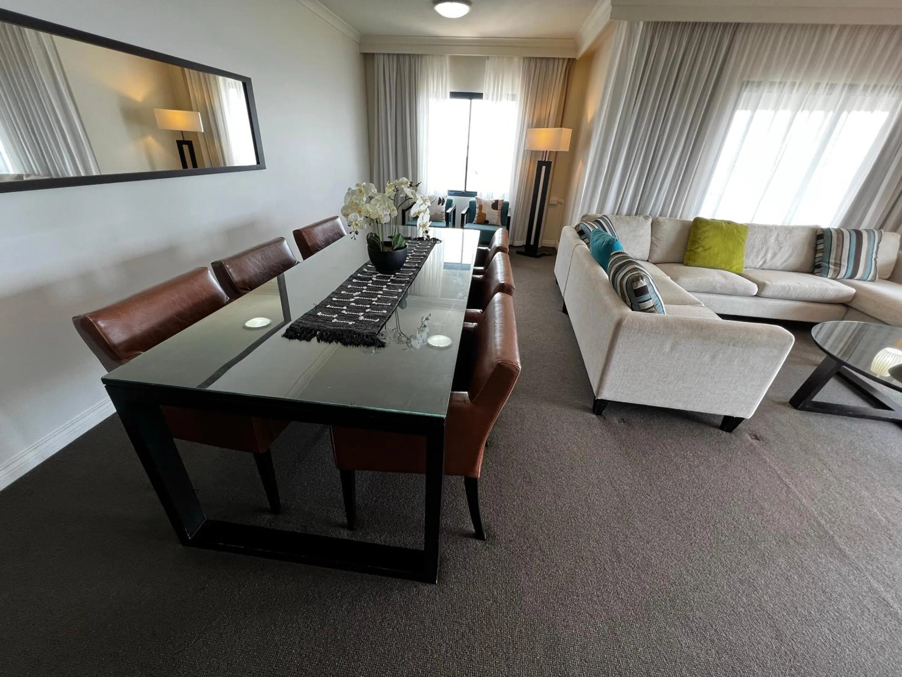 Dining area in Darwin Esplanade Central Official