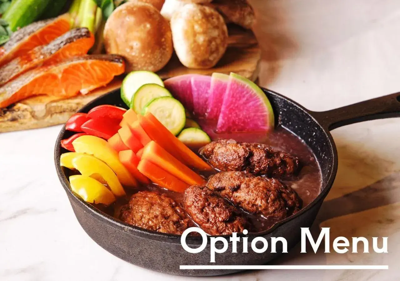 Food in VISION GLAMPING Resort & Spa 山中湖 Food in VISION GLAMPING Resort & Spa 山中湖