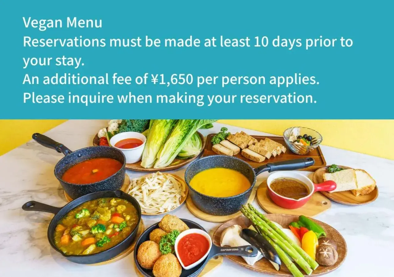 Food in VISION GLAMPING Resort & Spa 山中湖 Food in VISION GLAMPING Resort & Spa 山中湖