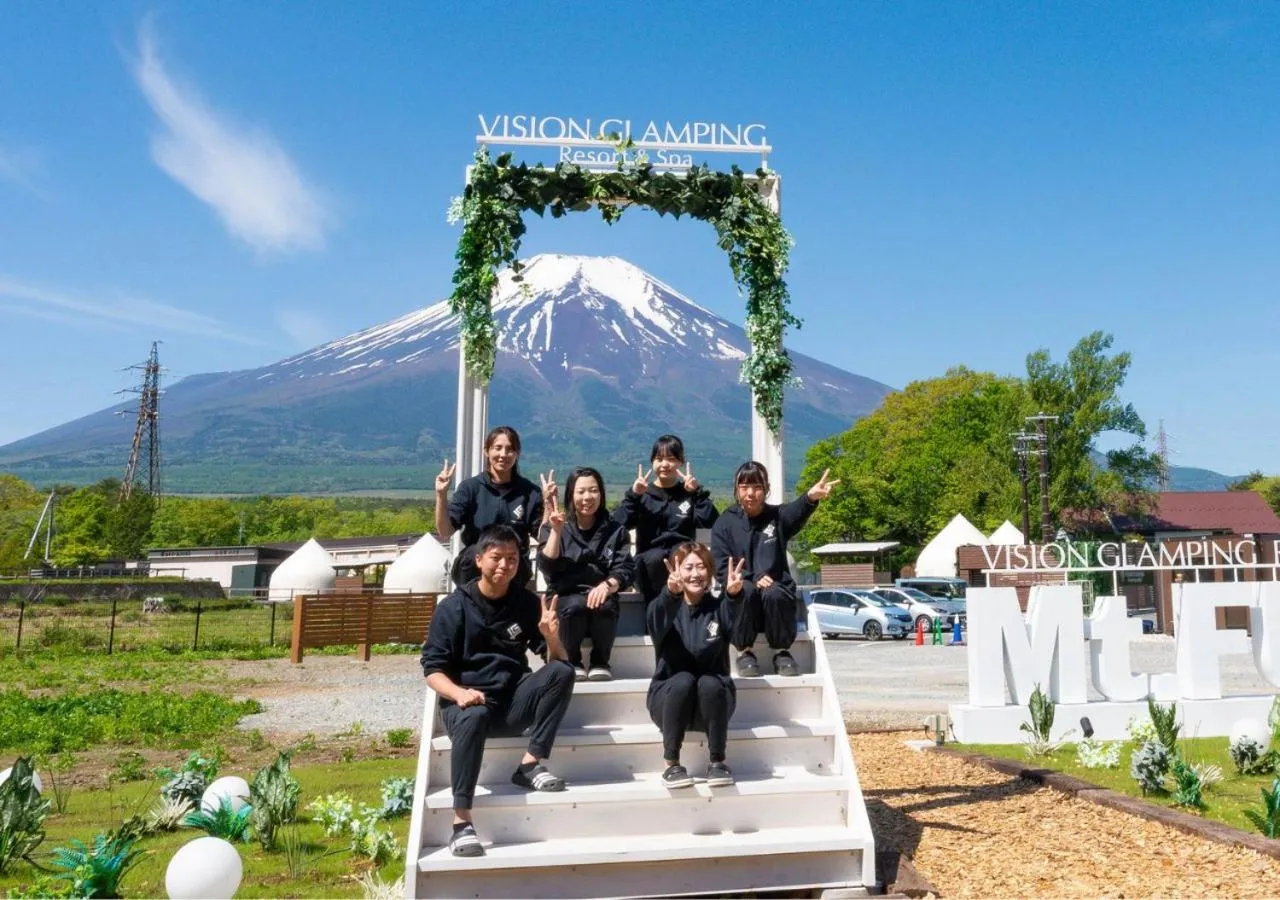 Property building in VISION GLAMPING Resort & Spa 山中湖