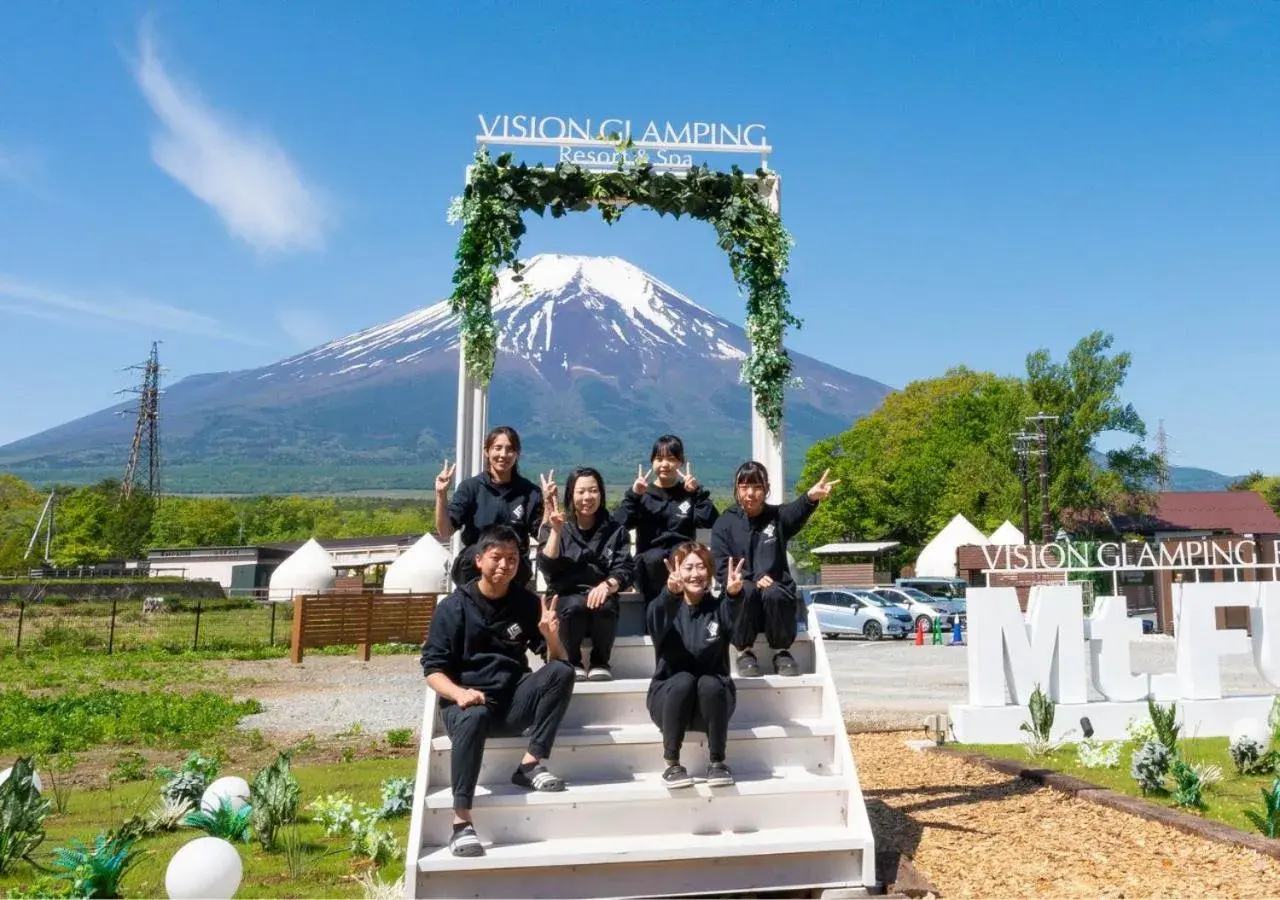 Property building in VISION GLAMPING Resort & Spa 山中湖 Property building in VISION GLAMPING Resort & Spa 山中湖