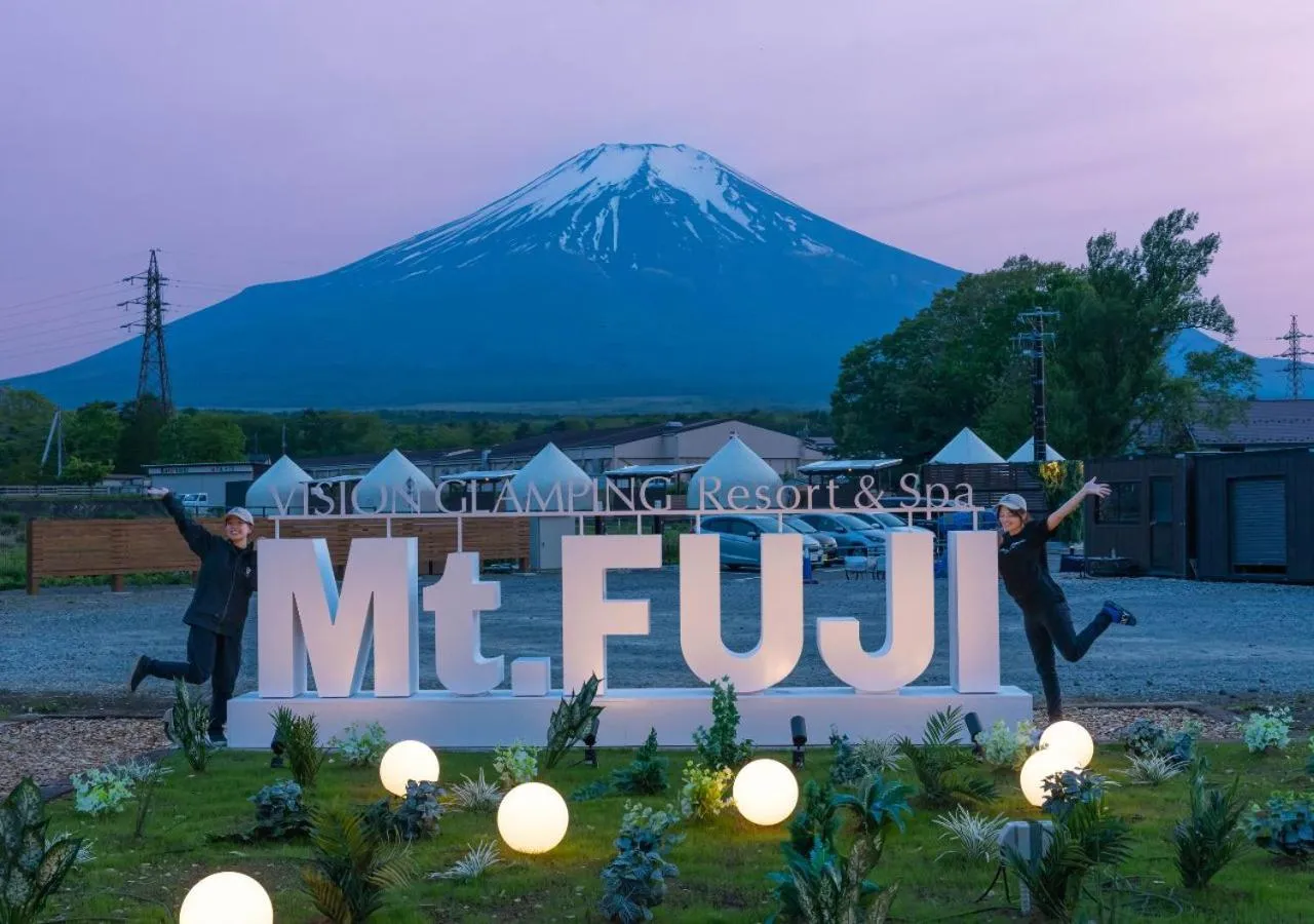 Property building in VISION GLAMPING Resort & Spa 山中湖