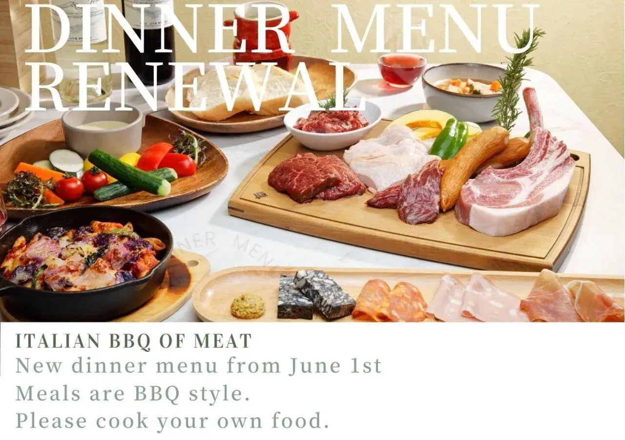 Food close-up in VISION GLAMPING Resort & Spa 山中湖 Food close-up in VISION GLAMPING Resort & Spa 山中湖