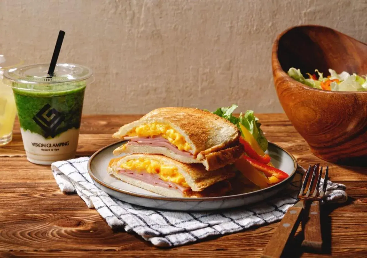 Food close-up in VISION GLAMPING Resort & Spa 山中湖 Food close-up in VISION GLAMPING Resort & Spa 山中湖