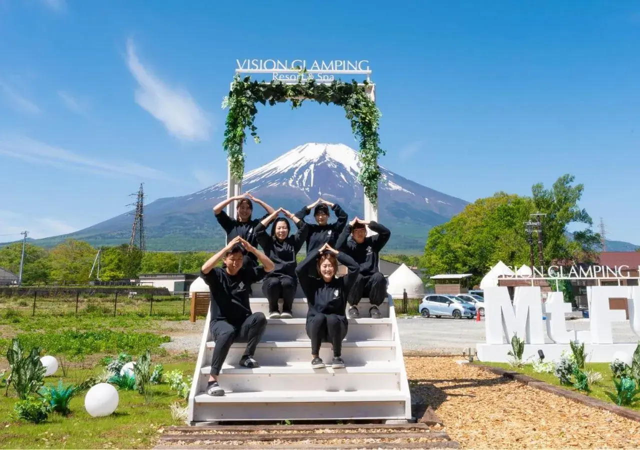 Property building in VISION GLAMPING Resort & Spa 山中湖 Property building in VISION GLAMPING Resort & Spa 山中湖