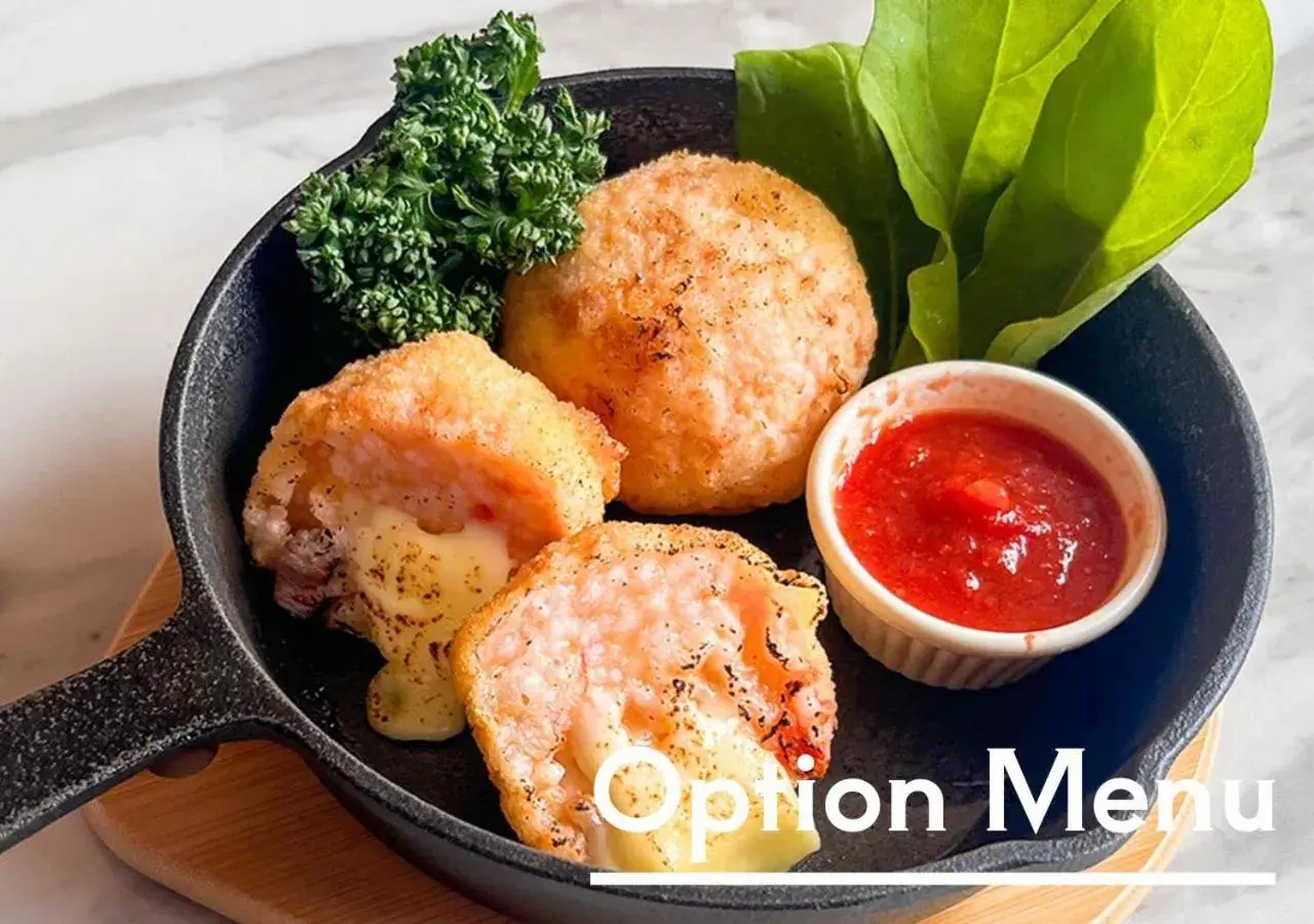 Food in VISION GLAMPING Resort & Spa 山中湖 Food in VISION GLAMPING Resort & Spa 山中湖