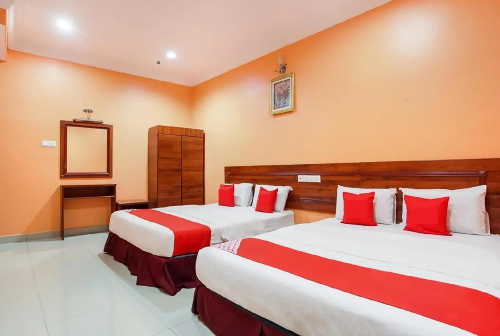 Bed in Bercam Times Inn Hotel Bed in Bercam Times Inn Hotel