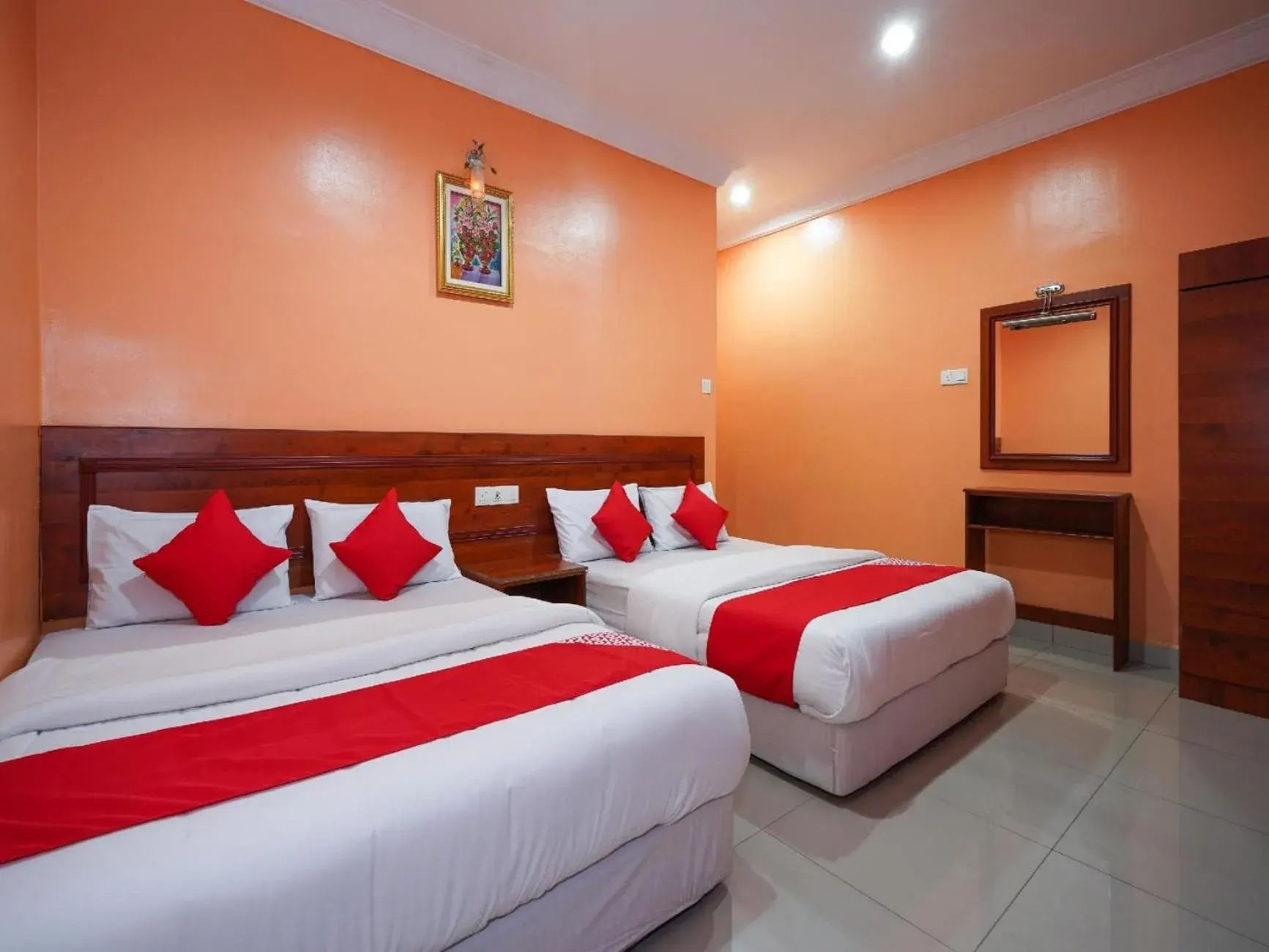 Bed in Bercam Times Inn Hotel Bed in Bercam Times Inn Hotel