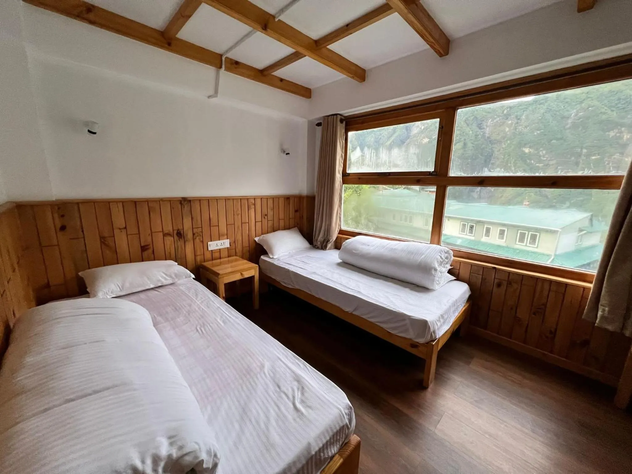 Bed in Hotel Camp de Base