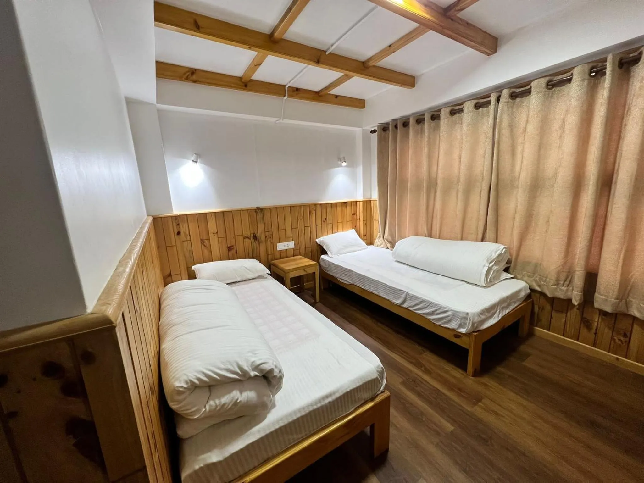 Bed in Hotel Camp de Base
