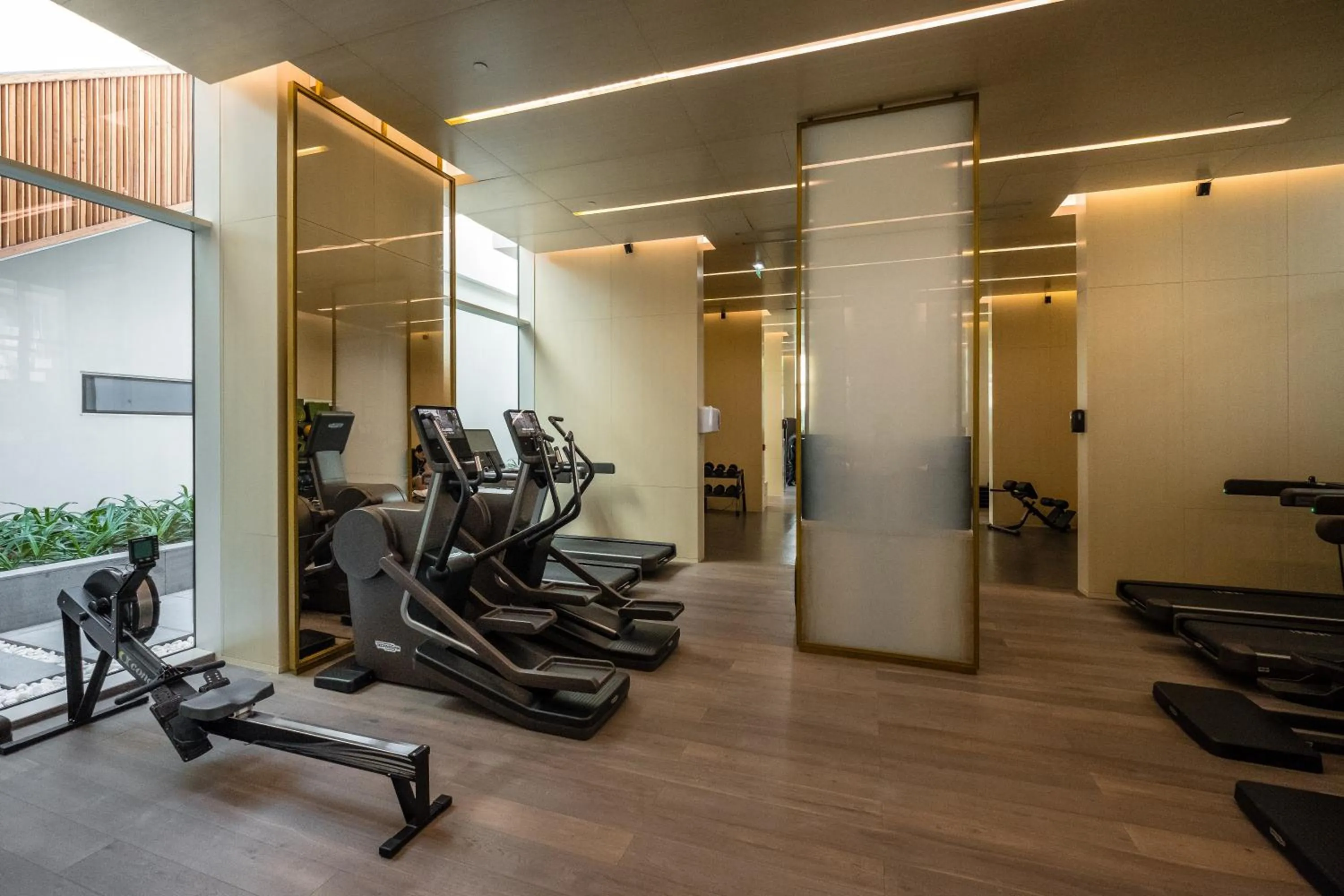 Fitness centre/facilities in Maison Privee - Luxury Sea View Apt in FIVE Resort on The Palm