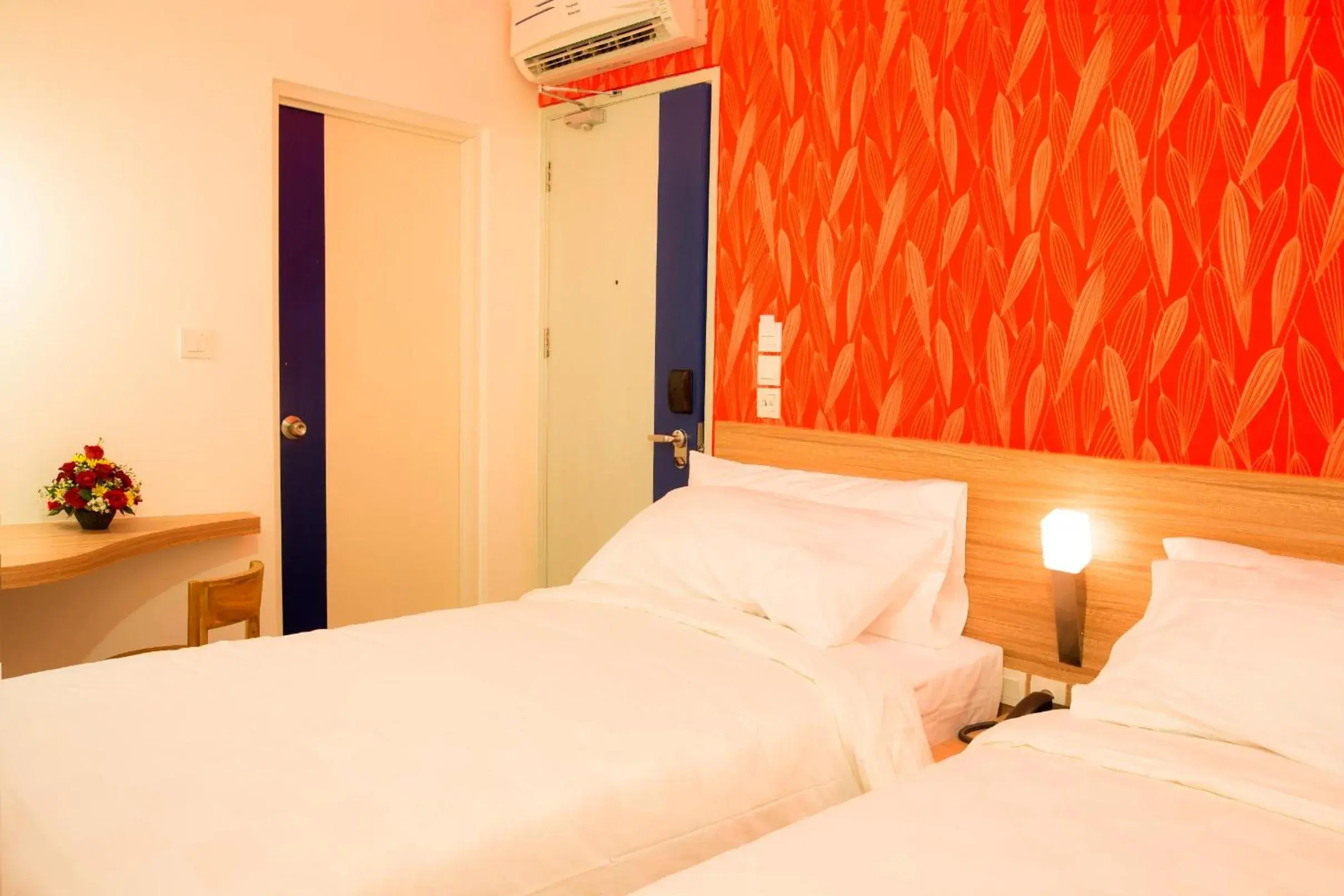 Bed in DeMira Hotel Bed in DeMira Hotel