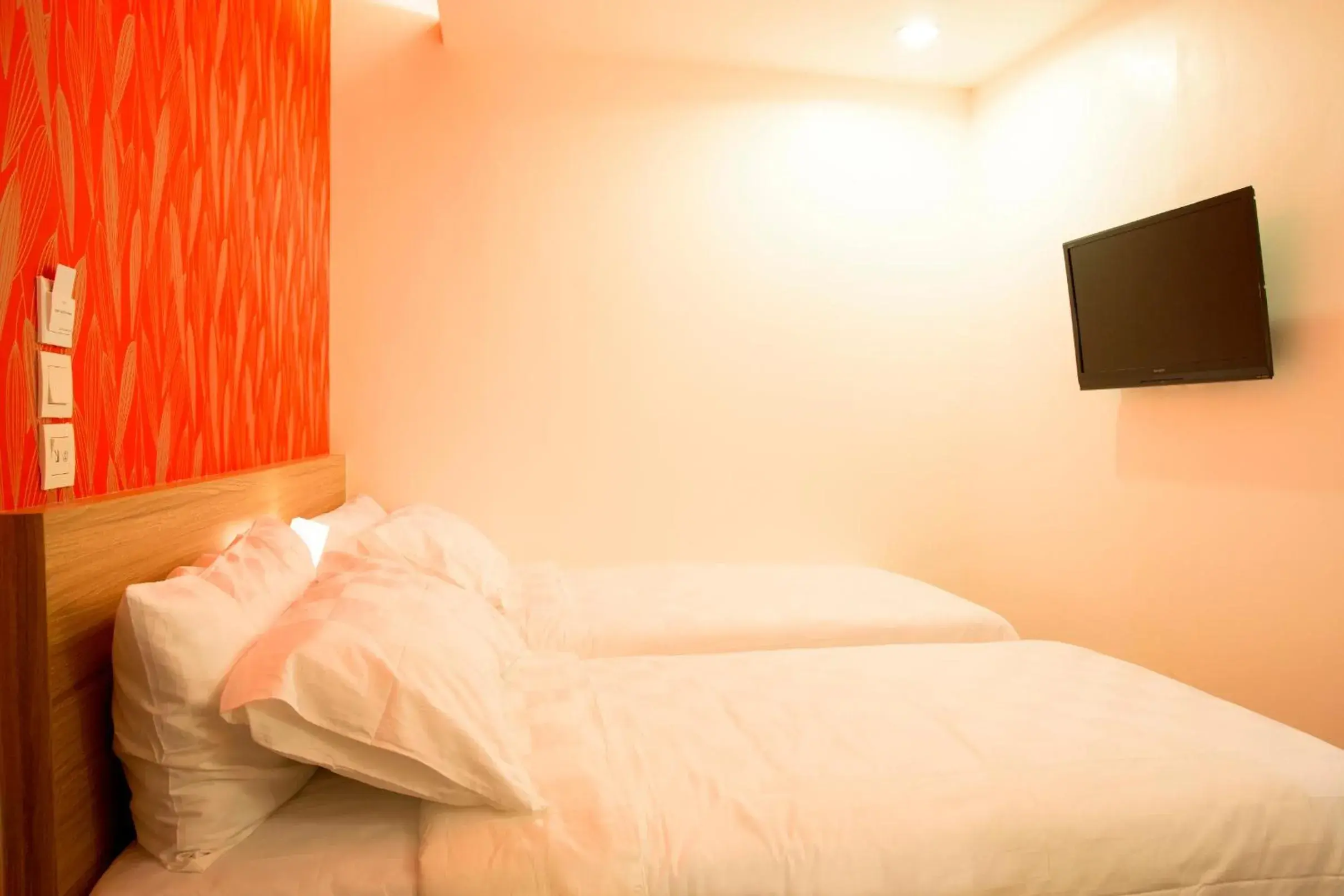 Bed in DeMira Hotel Bed in DeMira Hotel