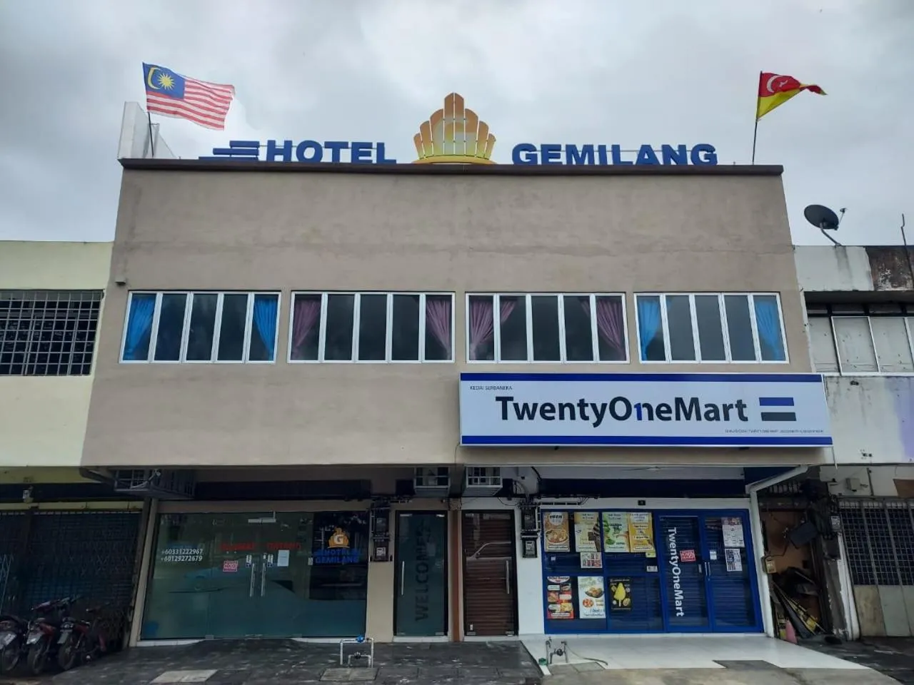 Property building in Gemilang Hotel Klang