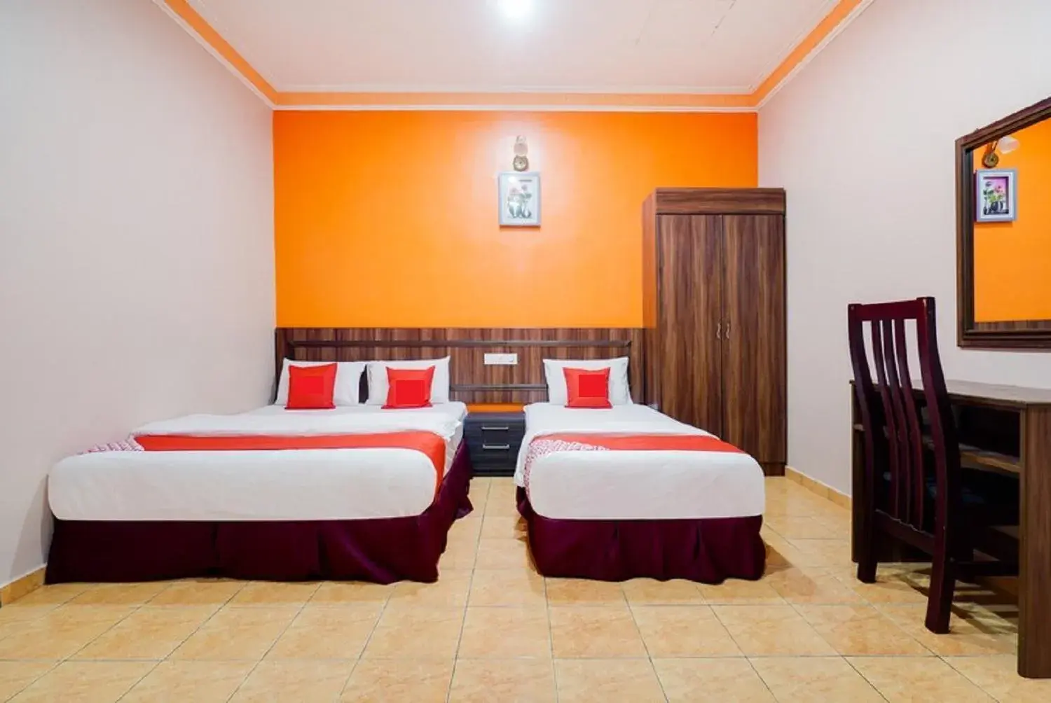 Bed in Hill Times Inn Hotel Bed in Hill Times Inn Hotel