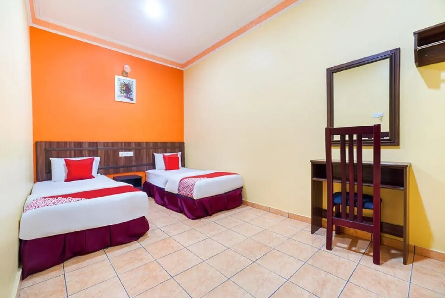 Bed in Hill Times Inn Hotel Bed in Hill Times Inn Hotel