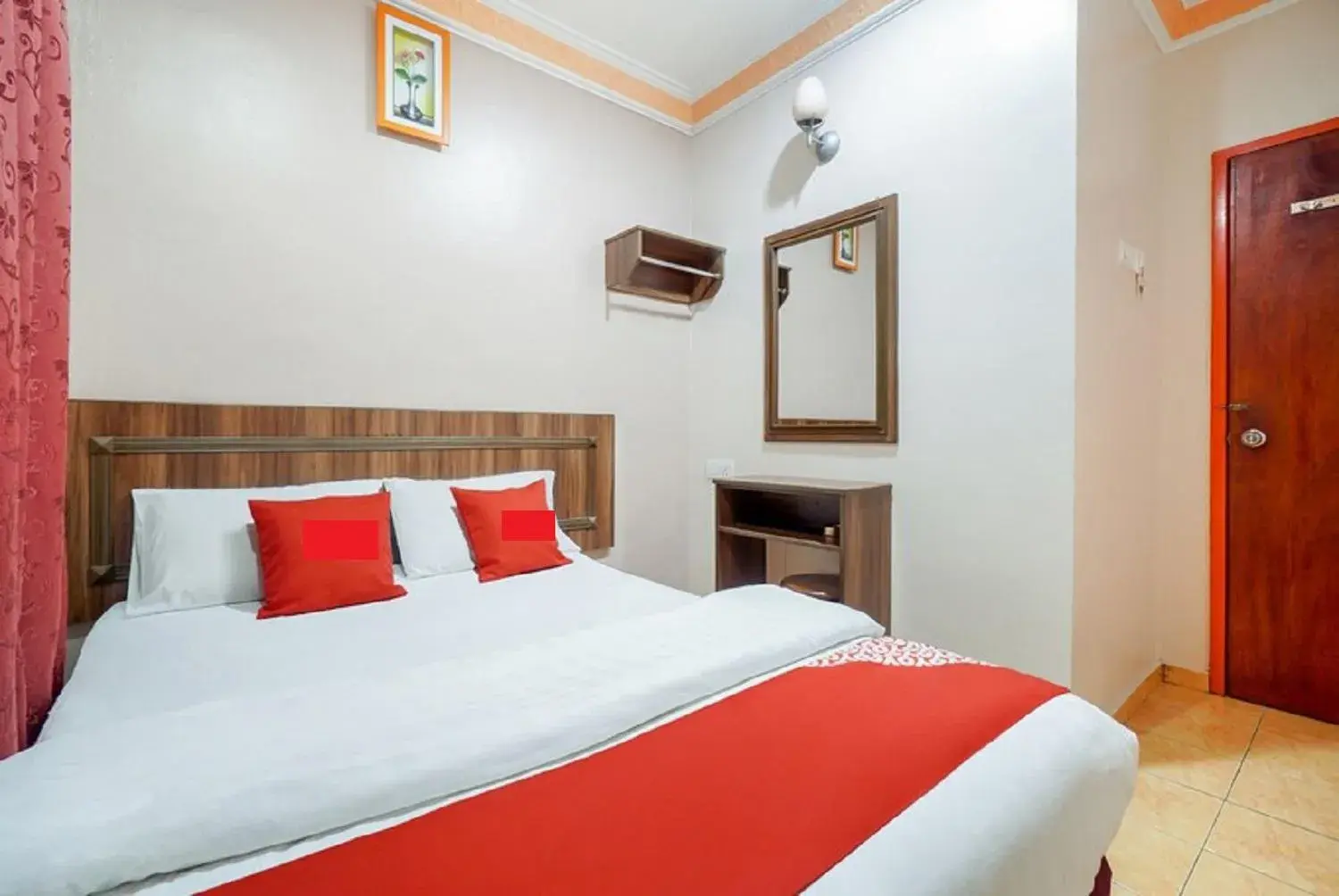 Bed in Hill Times Inn Hotel Bed in Hill Times Inn Hotel