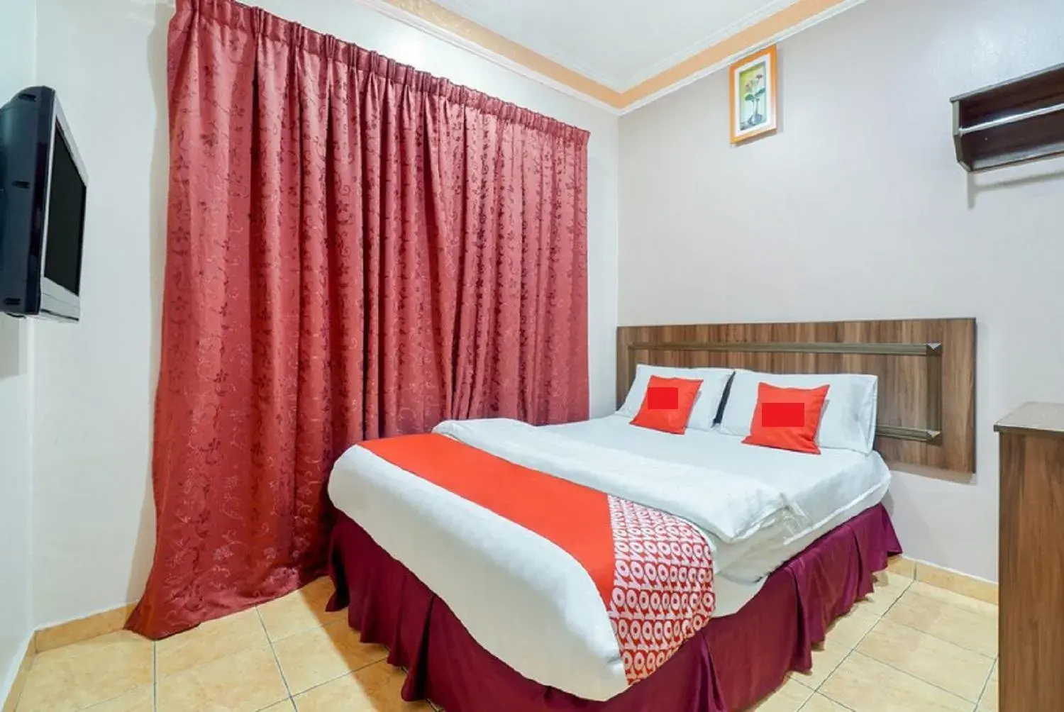 Bed in Hill Times Inn Hotel Bed in Hill Times Inn Hotel