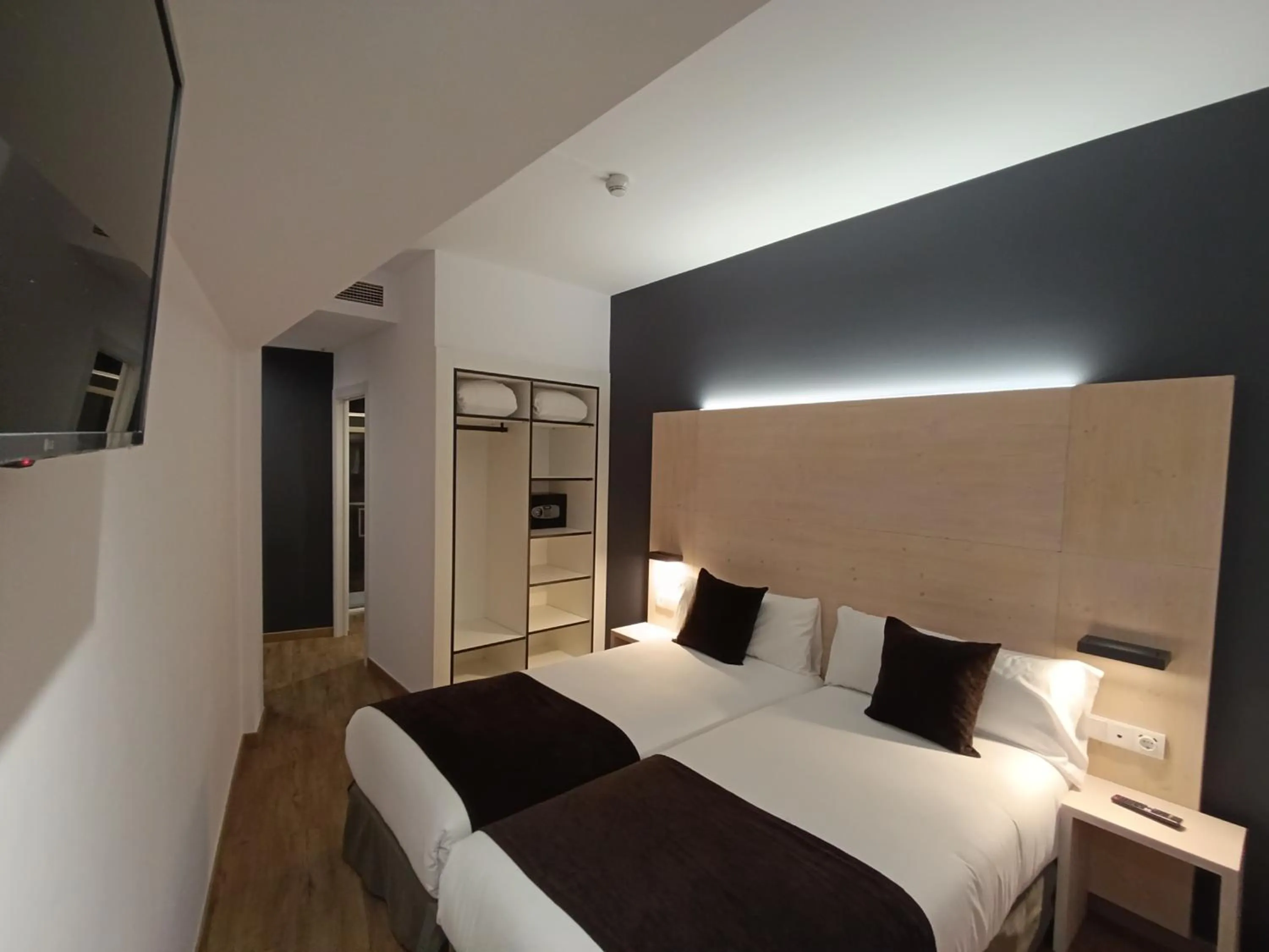 Bed in Hotel Travessera