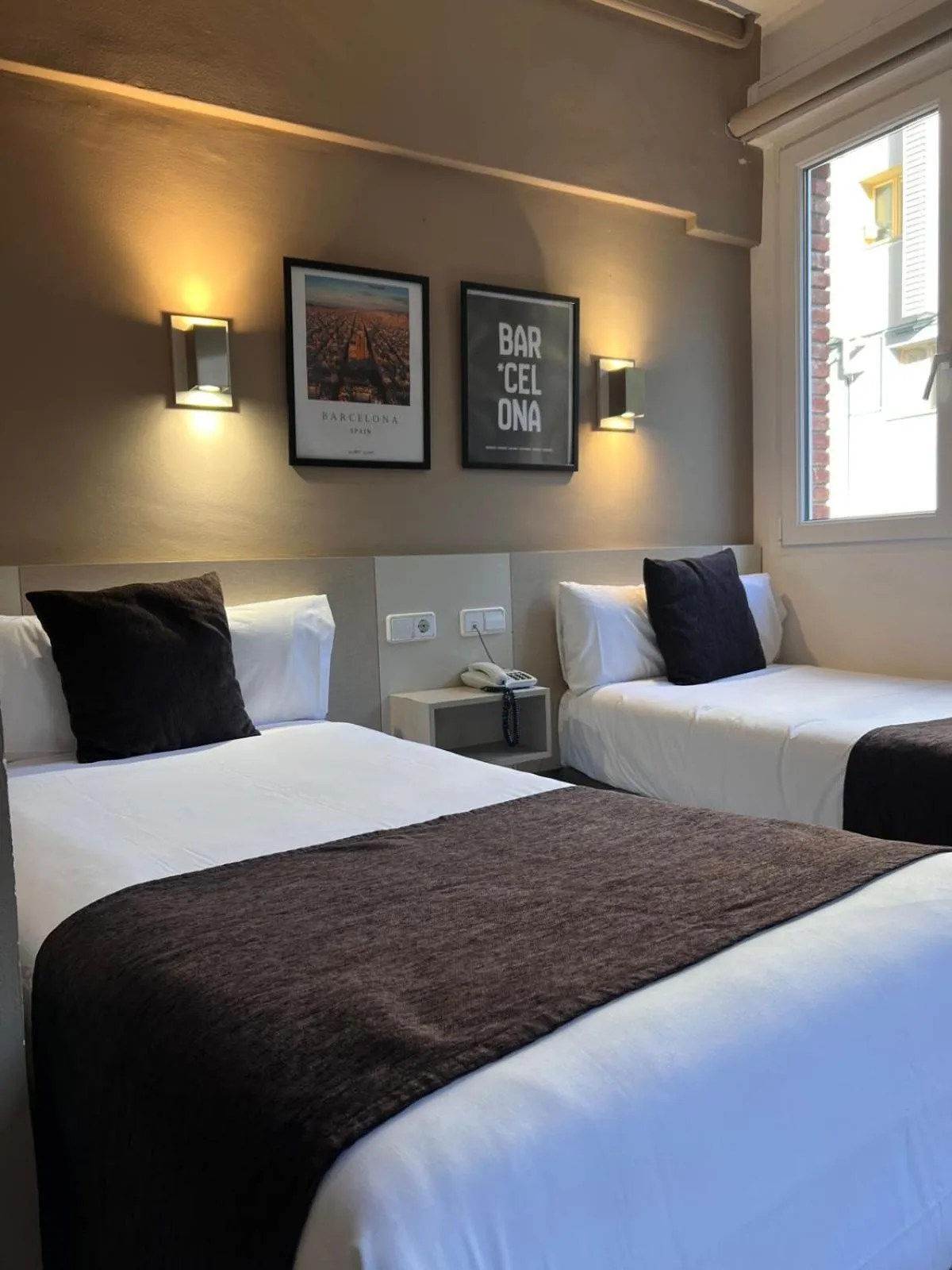 Bedroom, Bed in Hotel Travessera