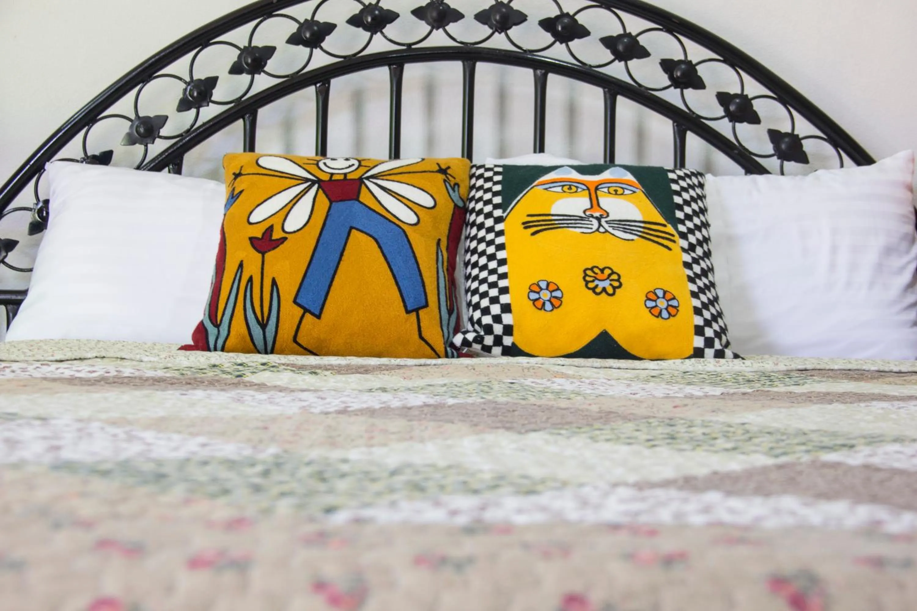 Bedroom, Bed in Rice Barn And Rooms