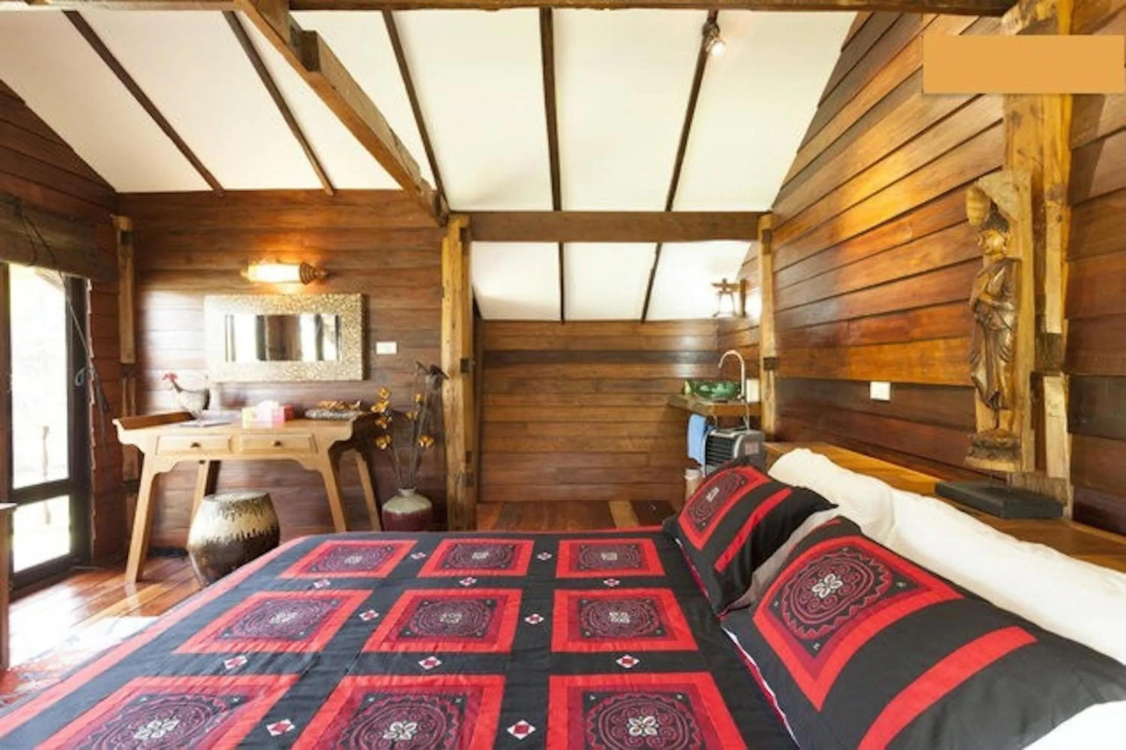 Bedroom, Bed in Rice Barn And Rooms