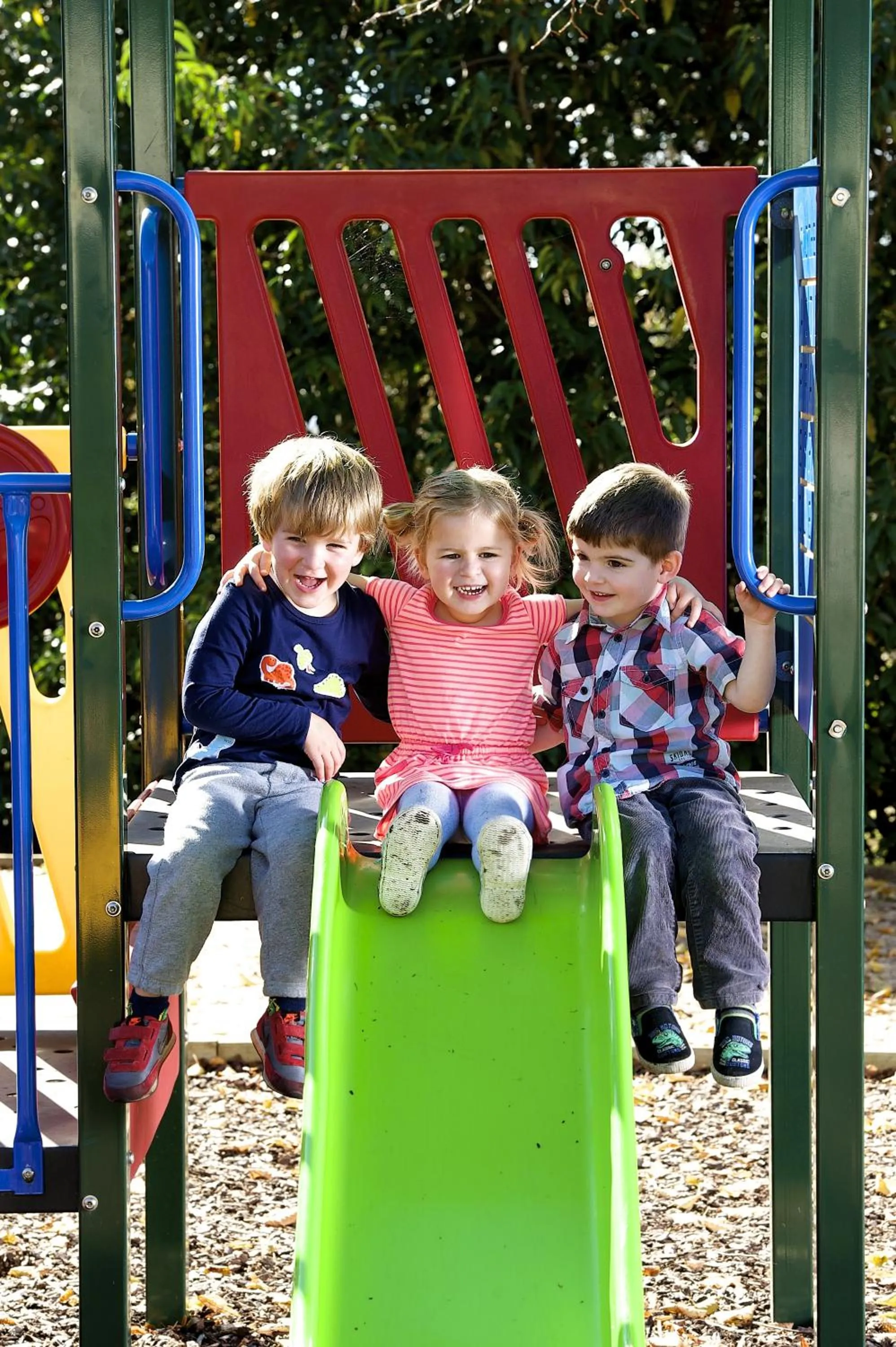 young children in Lakes and Craters Holiday Park