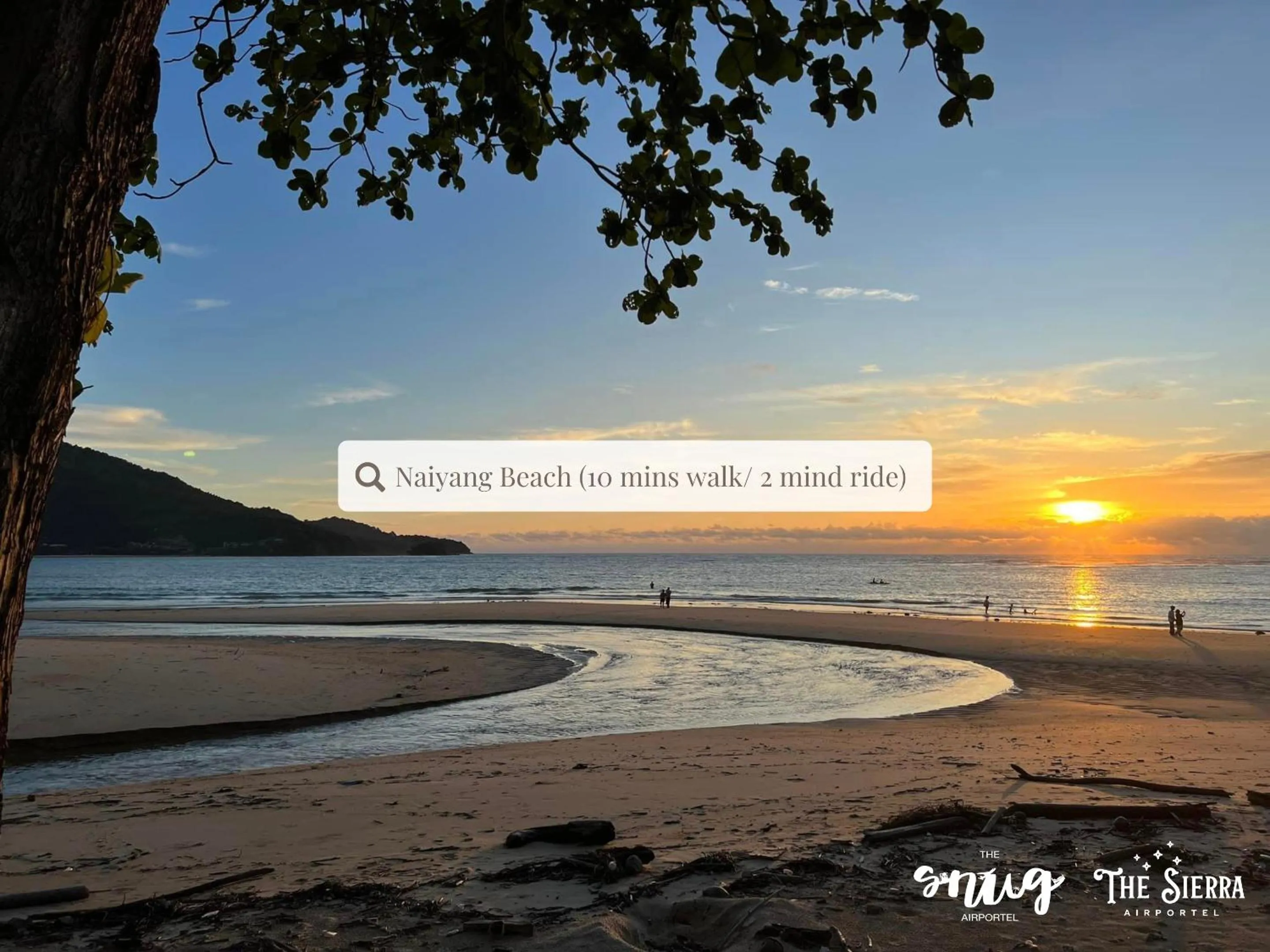 Beach in The Snug Airportel - Phuket Airport