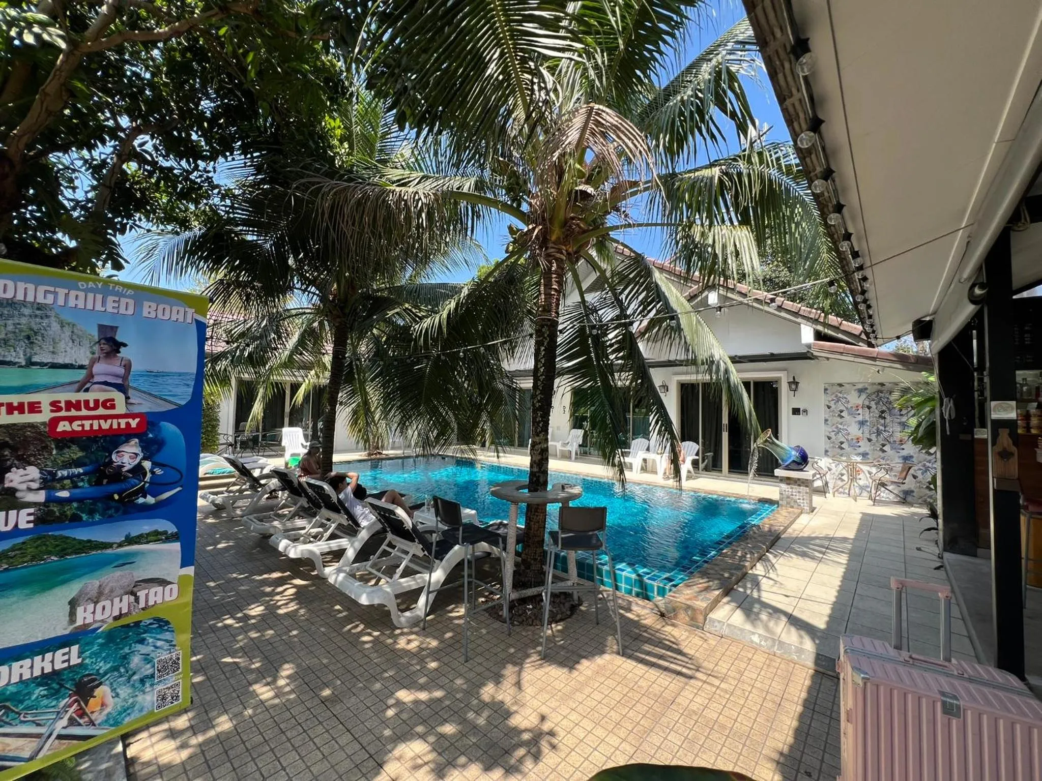 Patio in The Snug Airportel - Phuket Airport